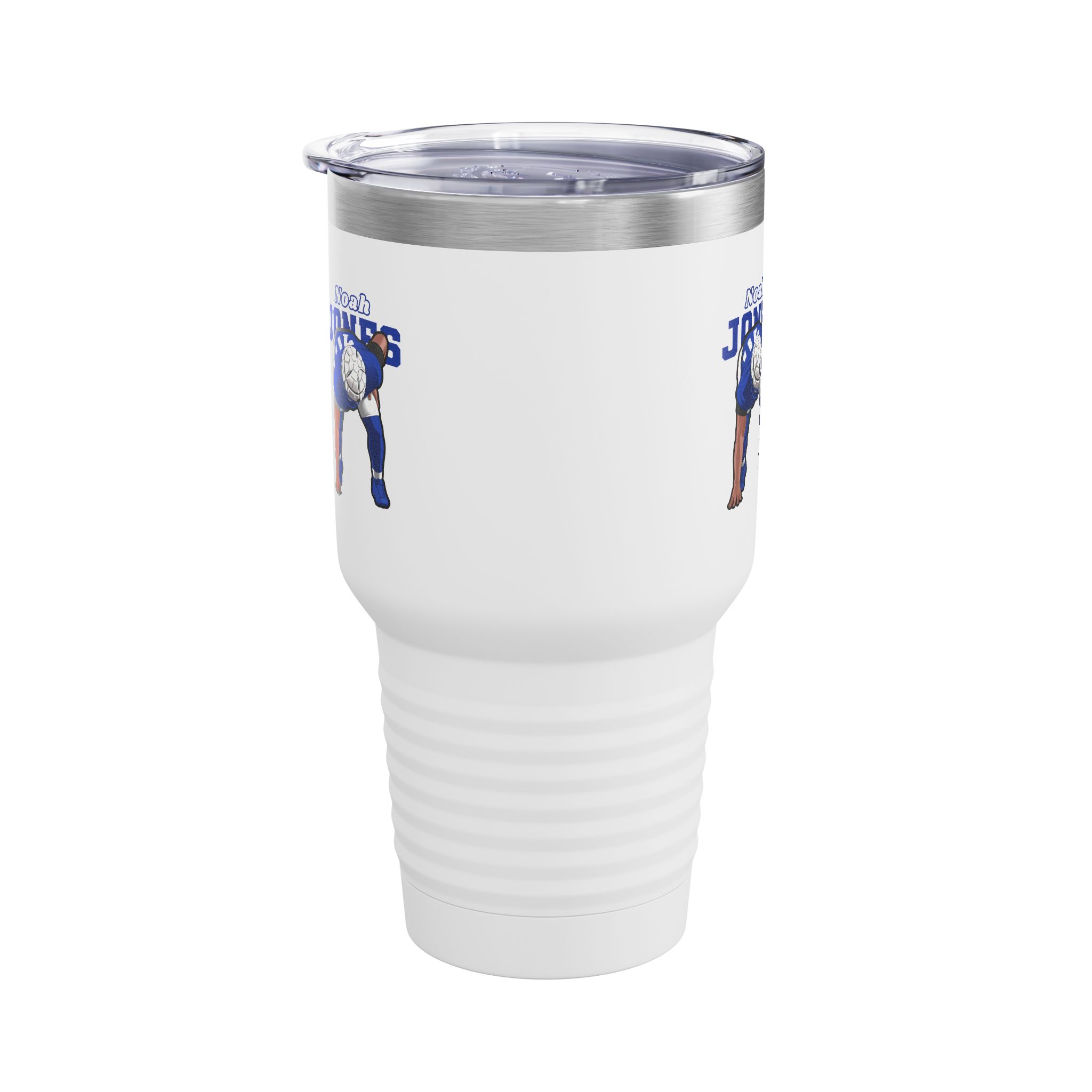 30oz Tumbler — character_name_arch in White