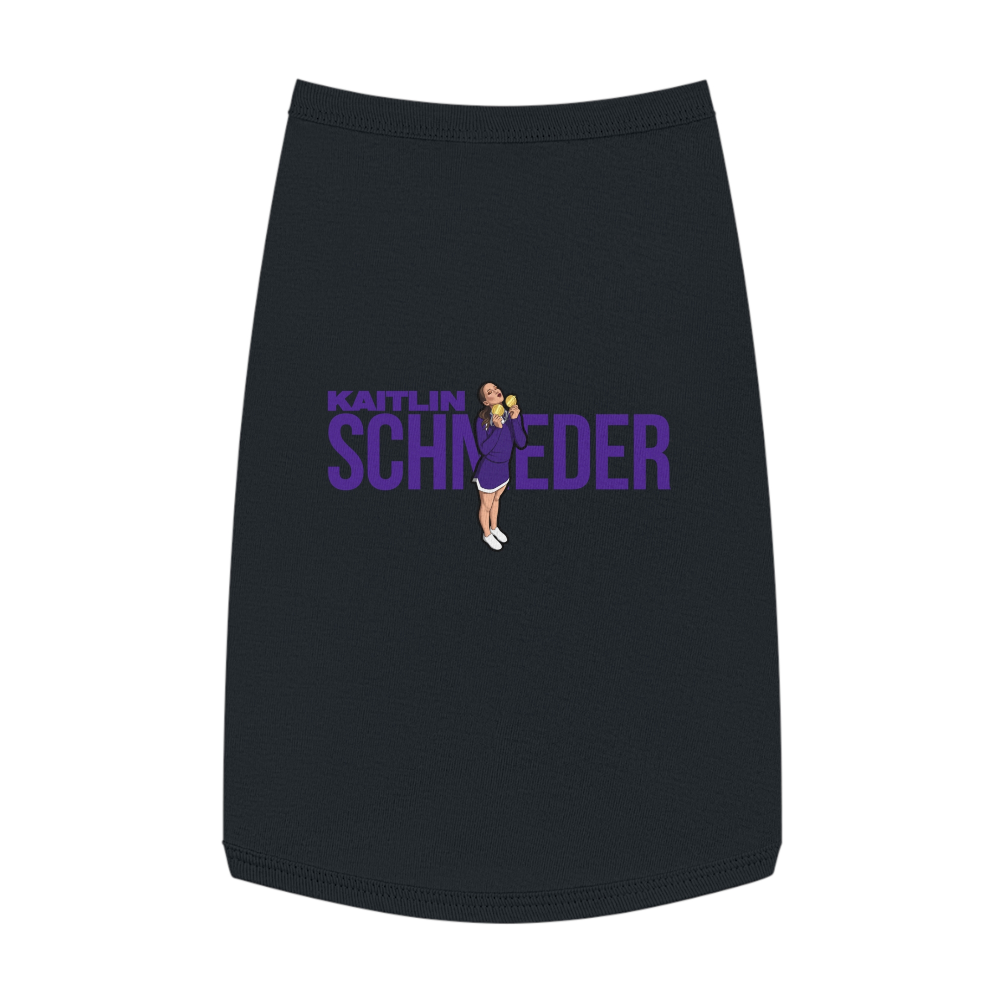 Pet Tank Top — character_player_name in White