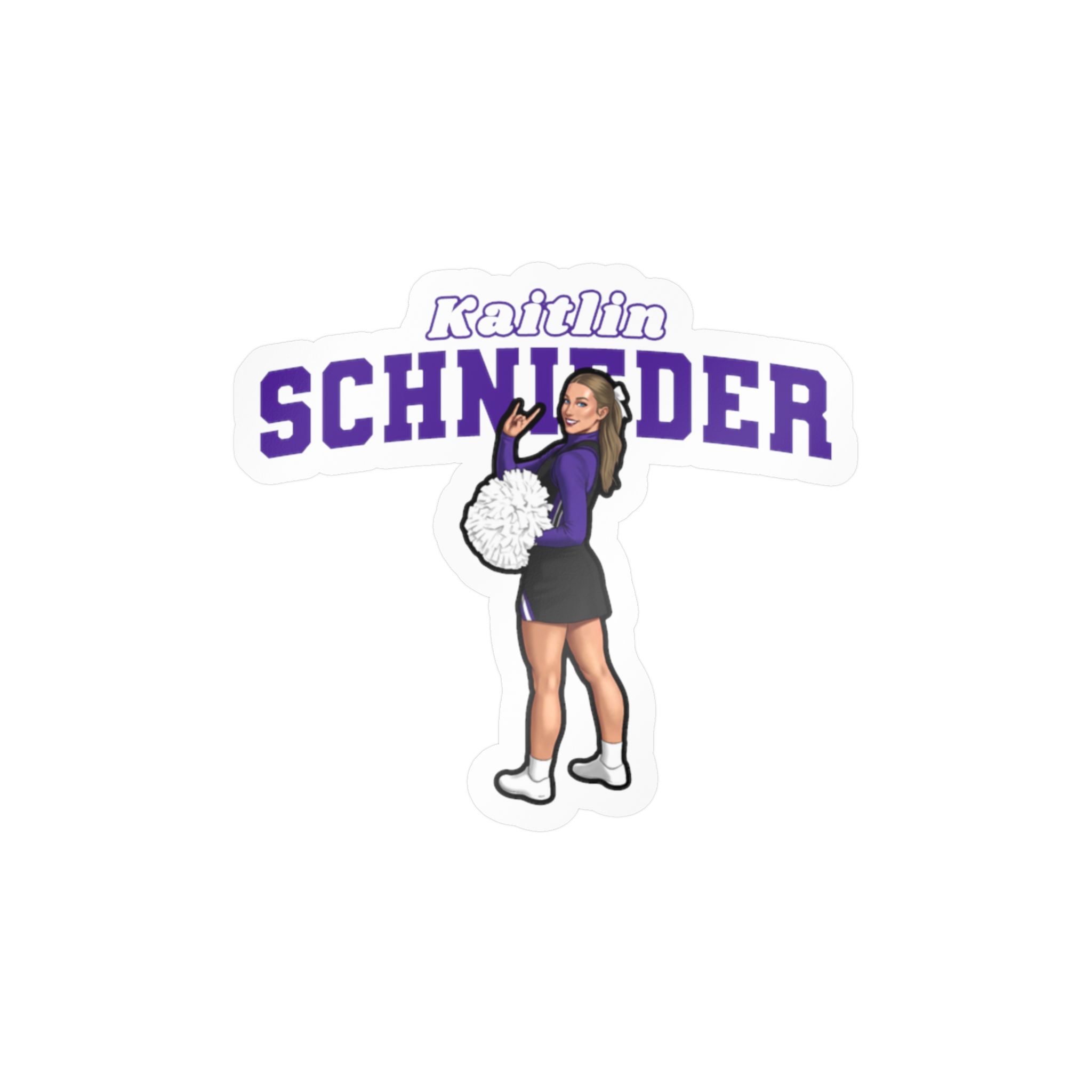 Vinyl Sticker — character_name_arch in Classic