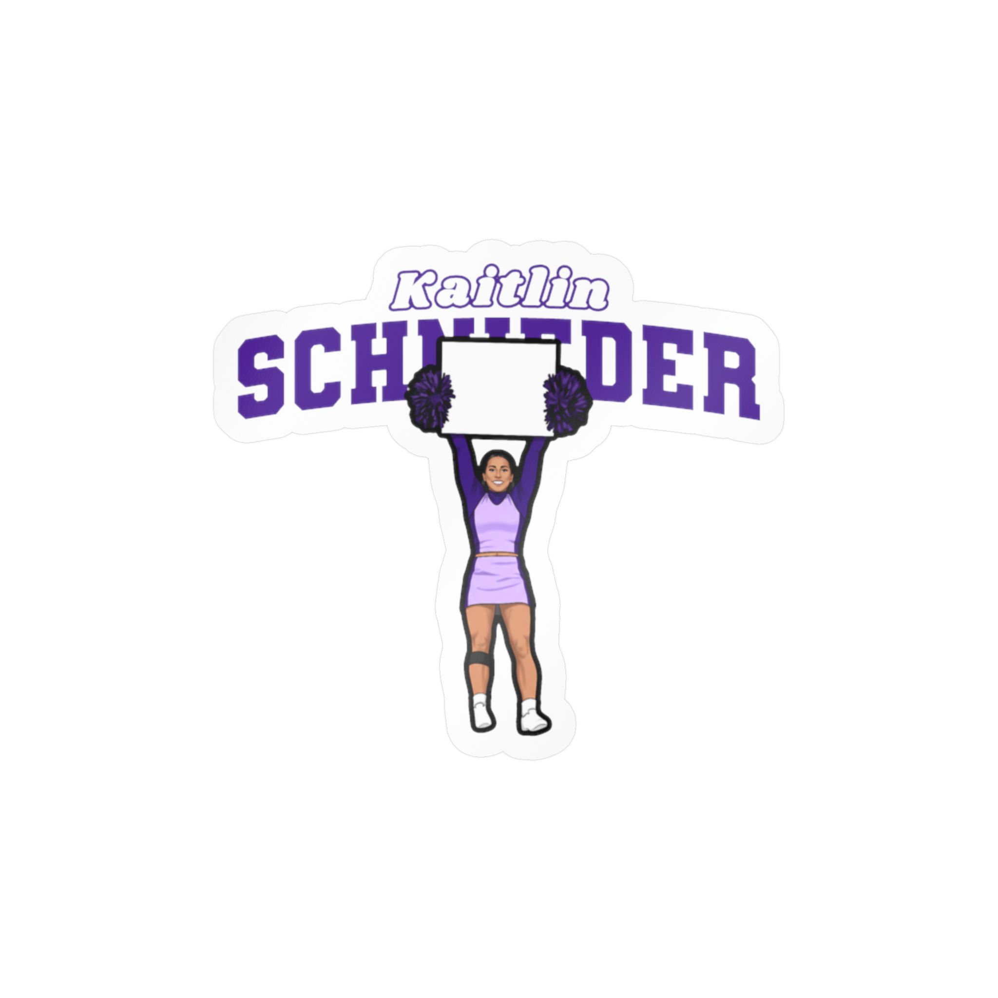 Vinyl Sticker — character_name_arch in Classic