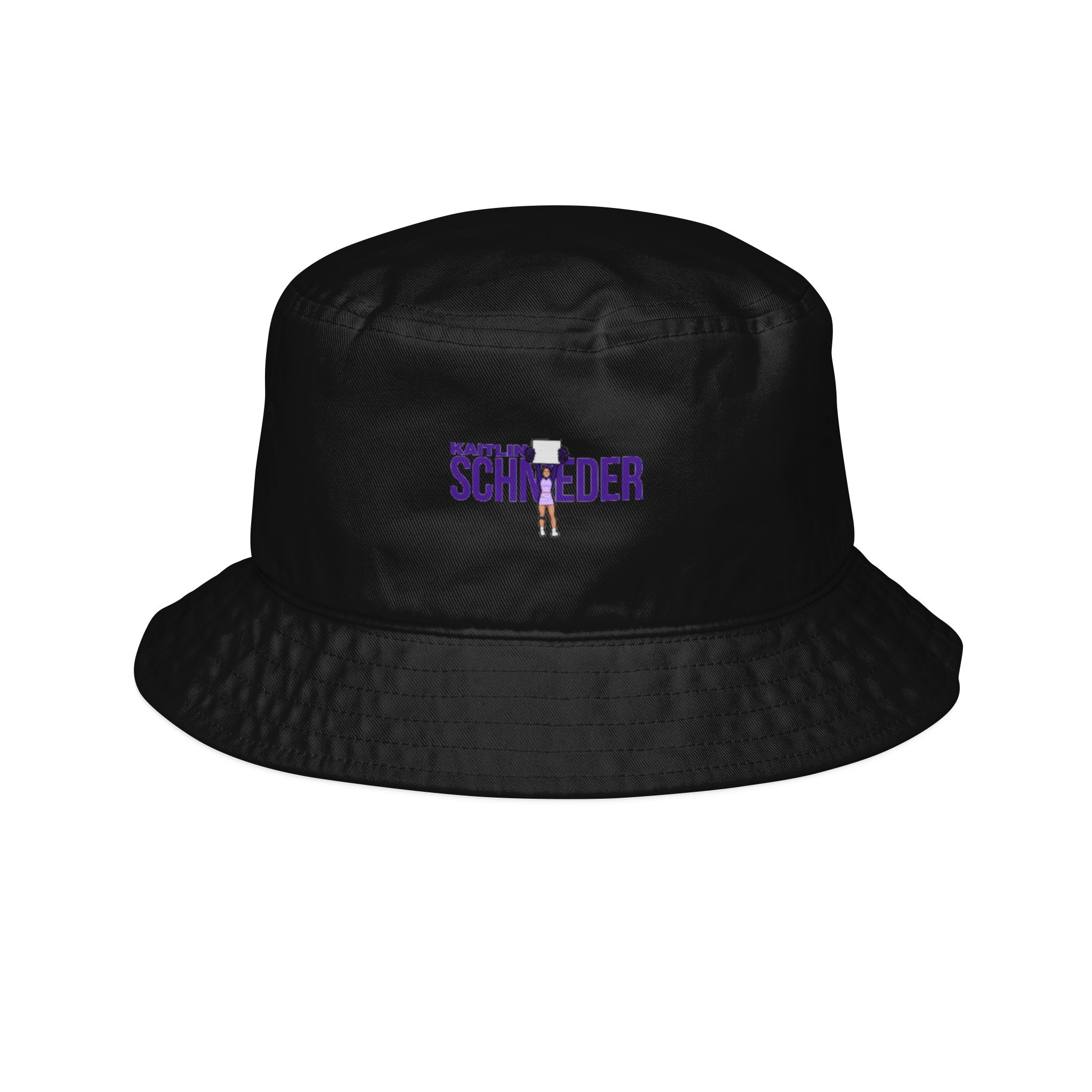 Bucket Hat — character_player_name in Black