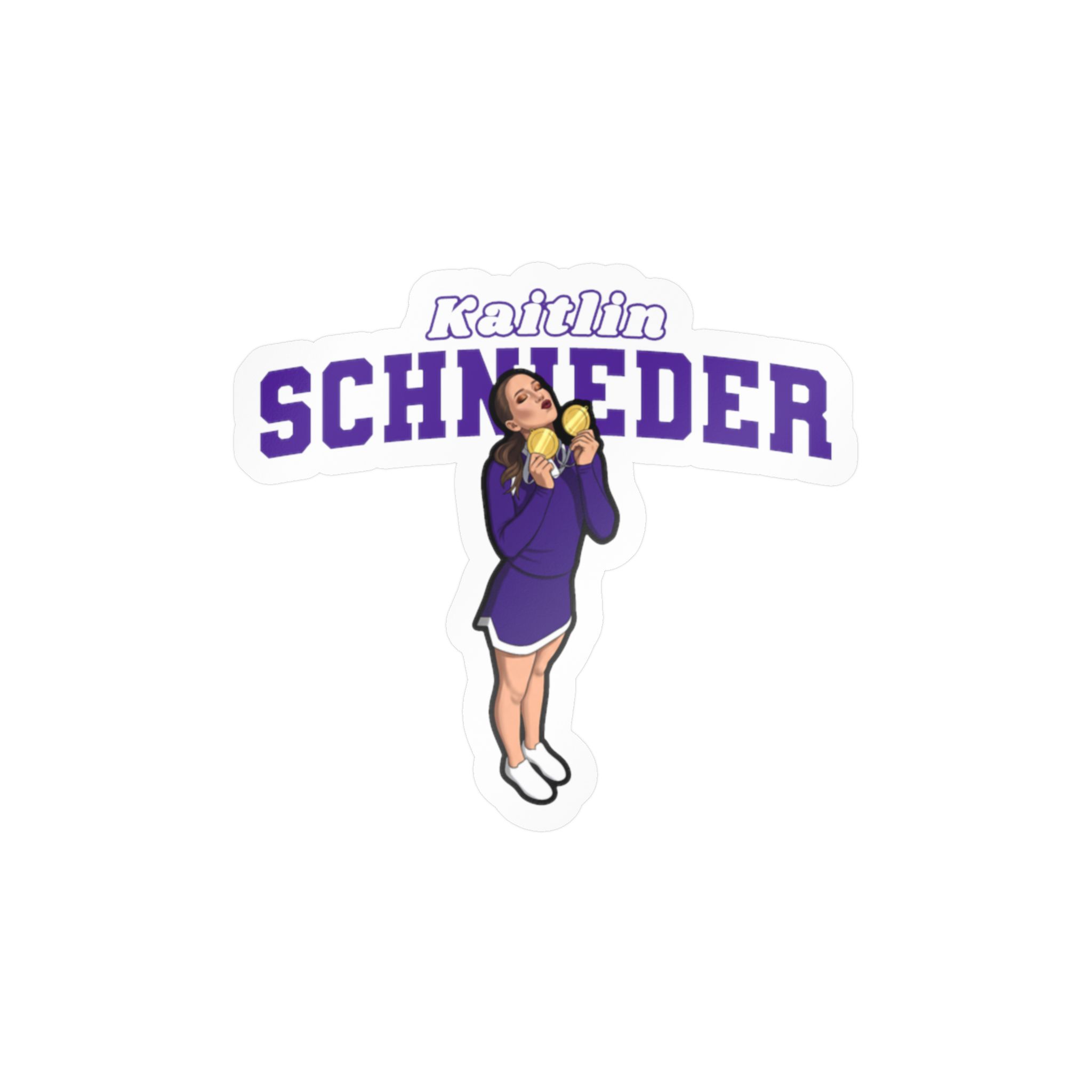 Vinyl Sticker — character_name_arch in Classic