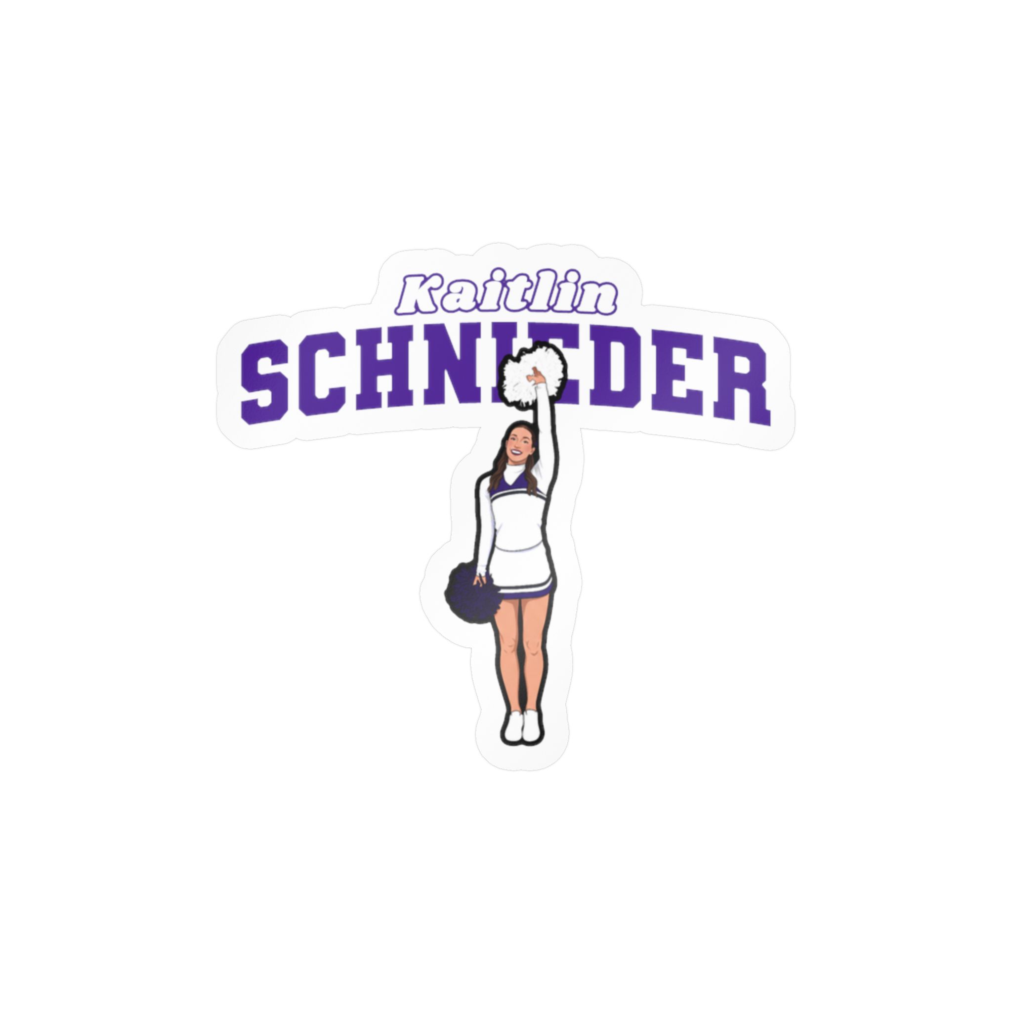 Vinyl Sticker — character_name_arch in Classic