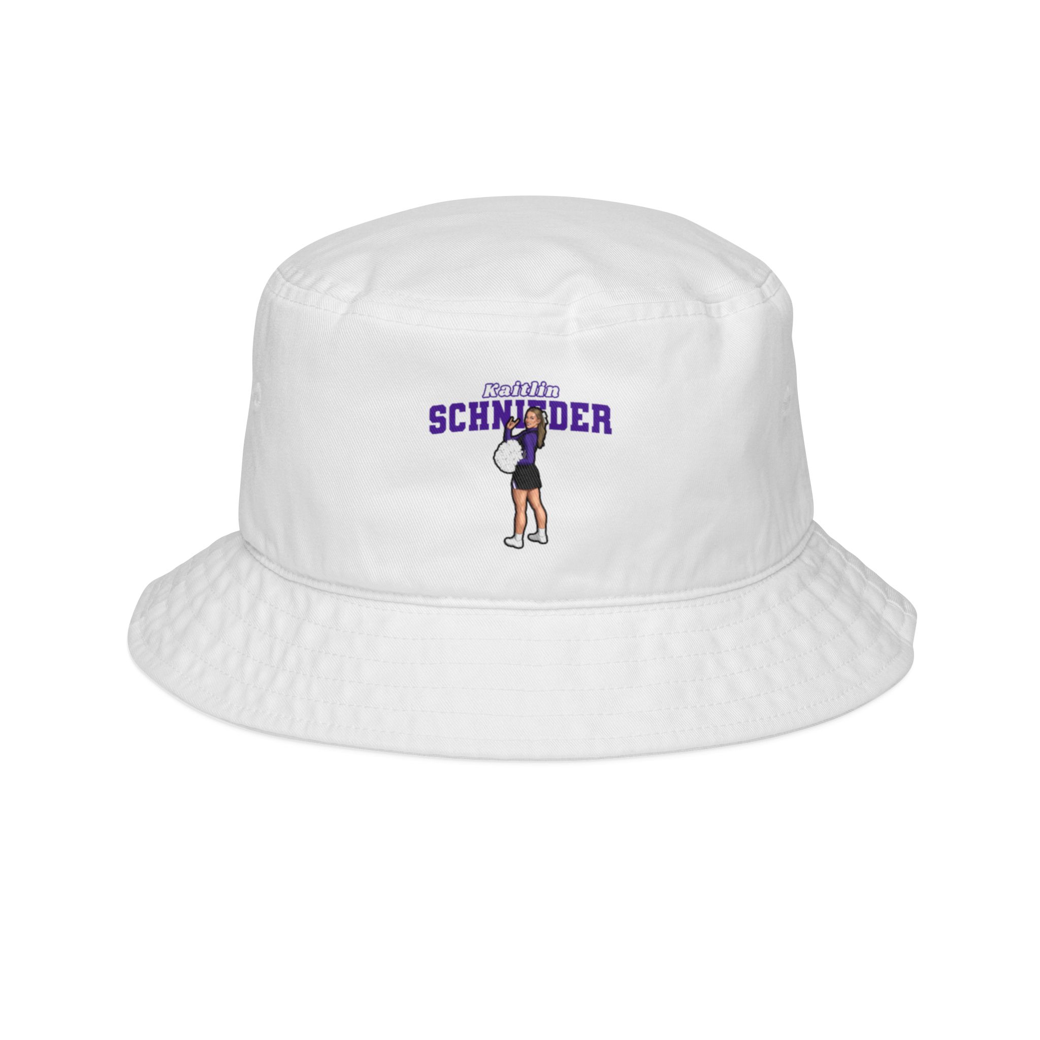 Bucket Hat — character_name_arch in White