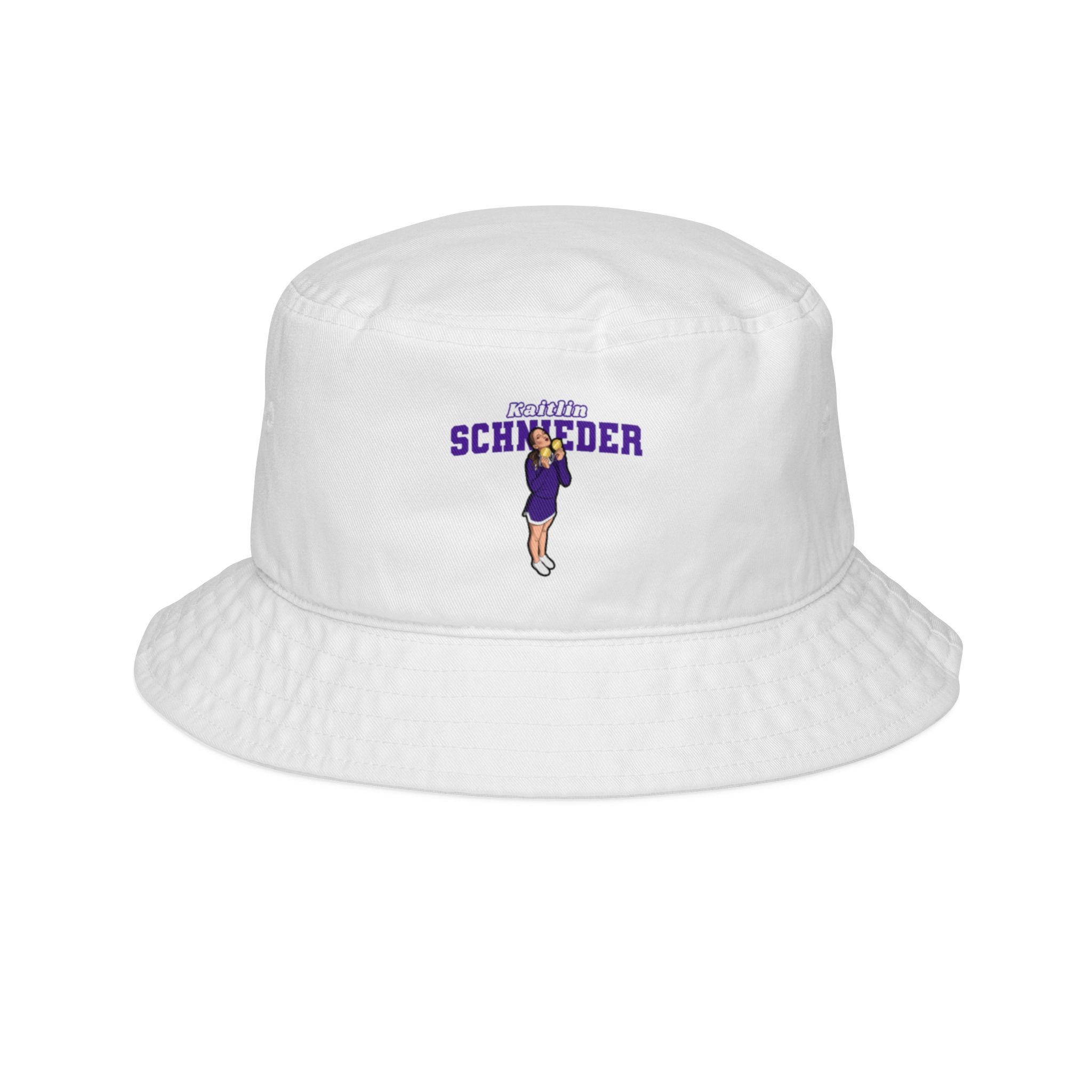 Bucket Hat — character_name_arch in White