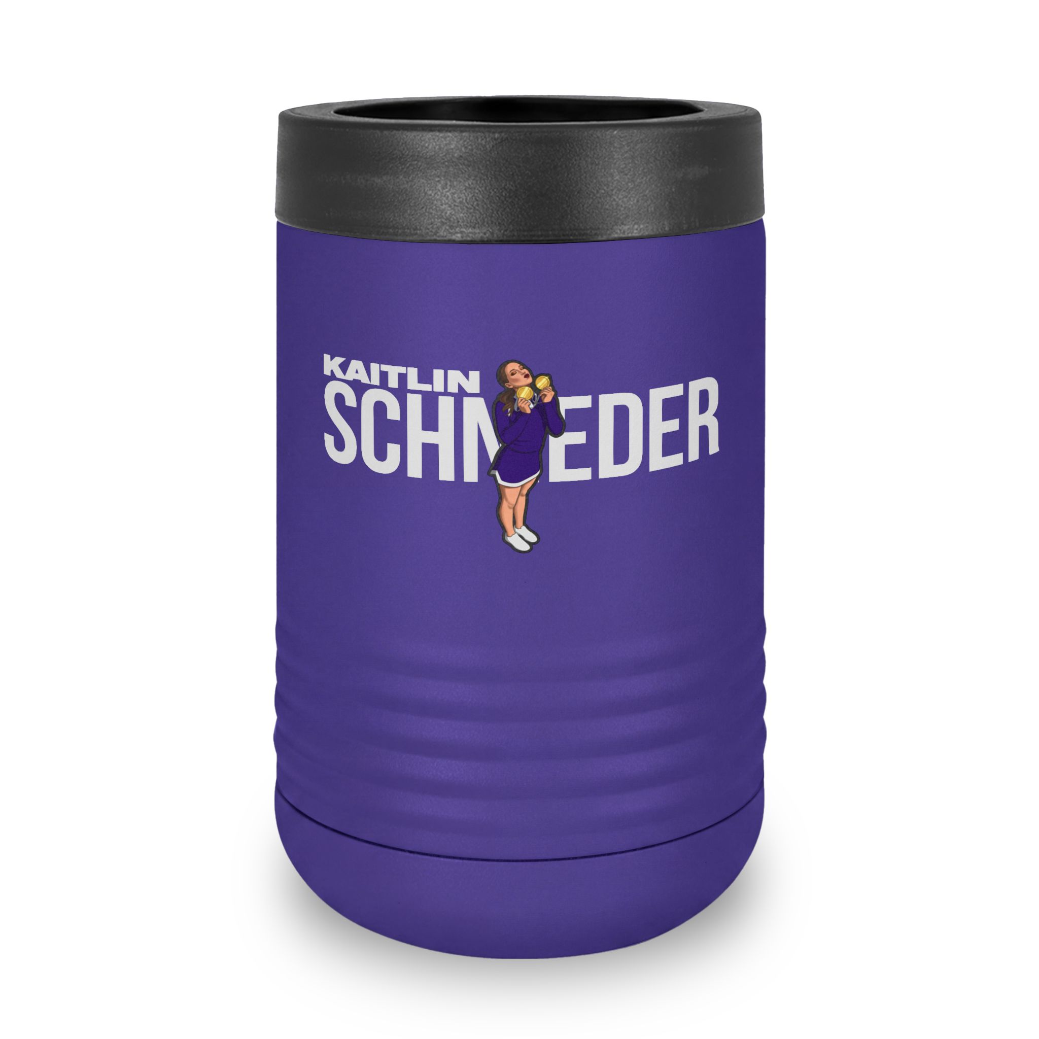 Stainless Can Cooler — character_player_name in Purple