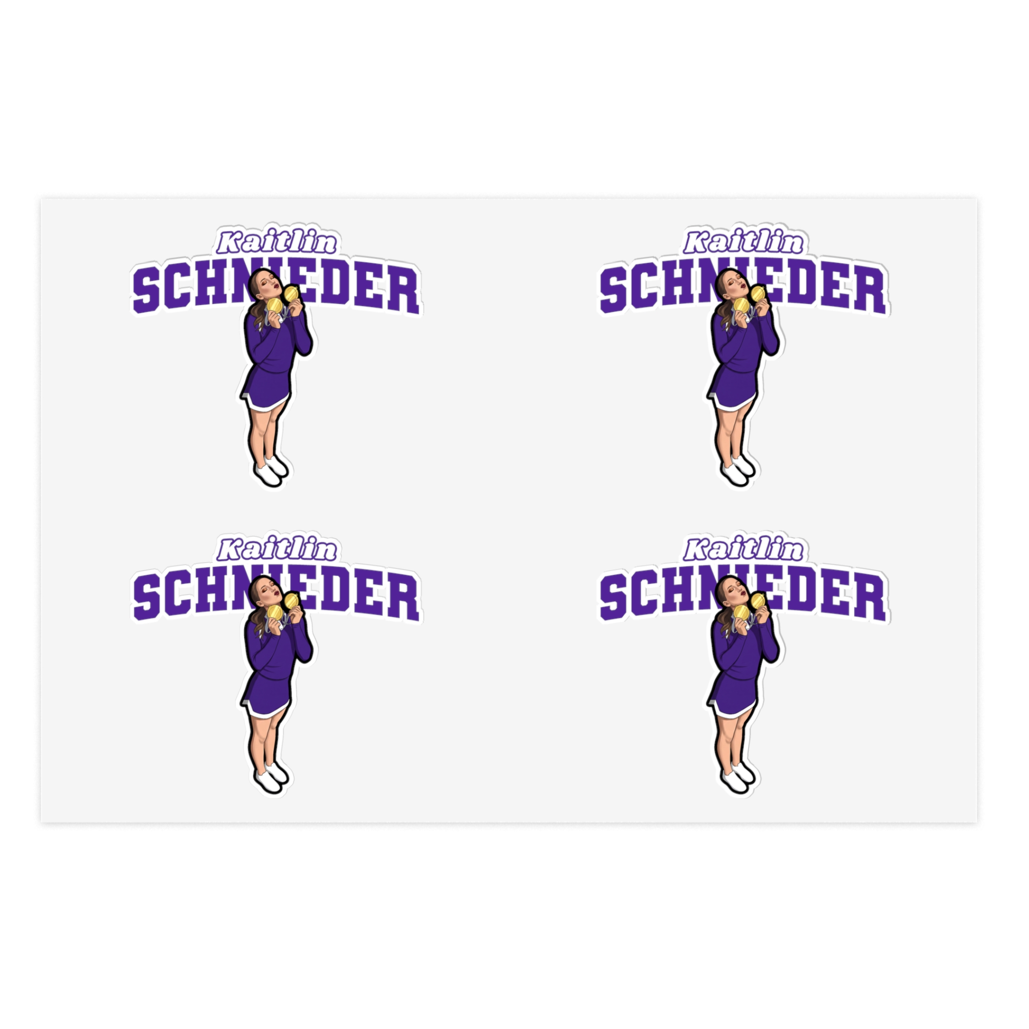 Sticker Sheet — character_name_arch in Classic
