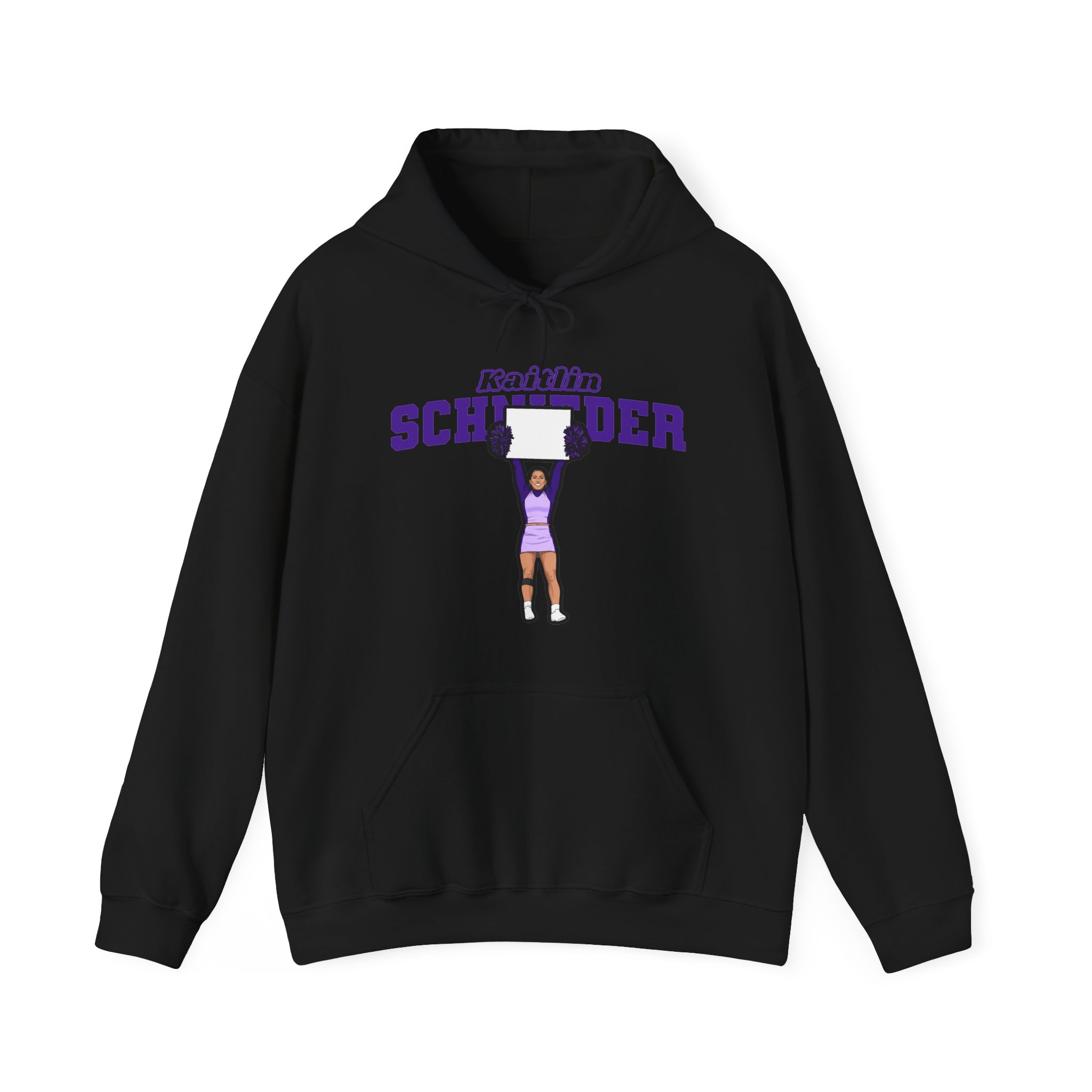 Hoodie — character_name_arch in Black