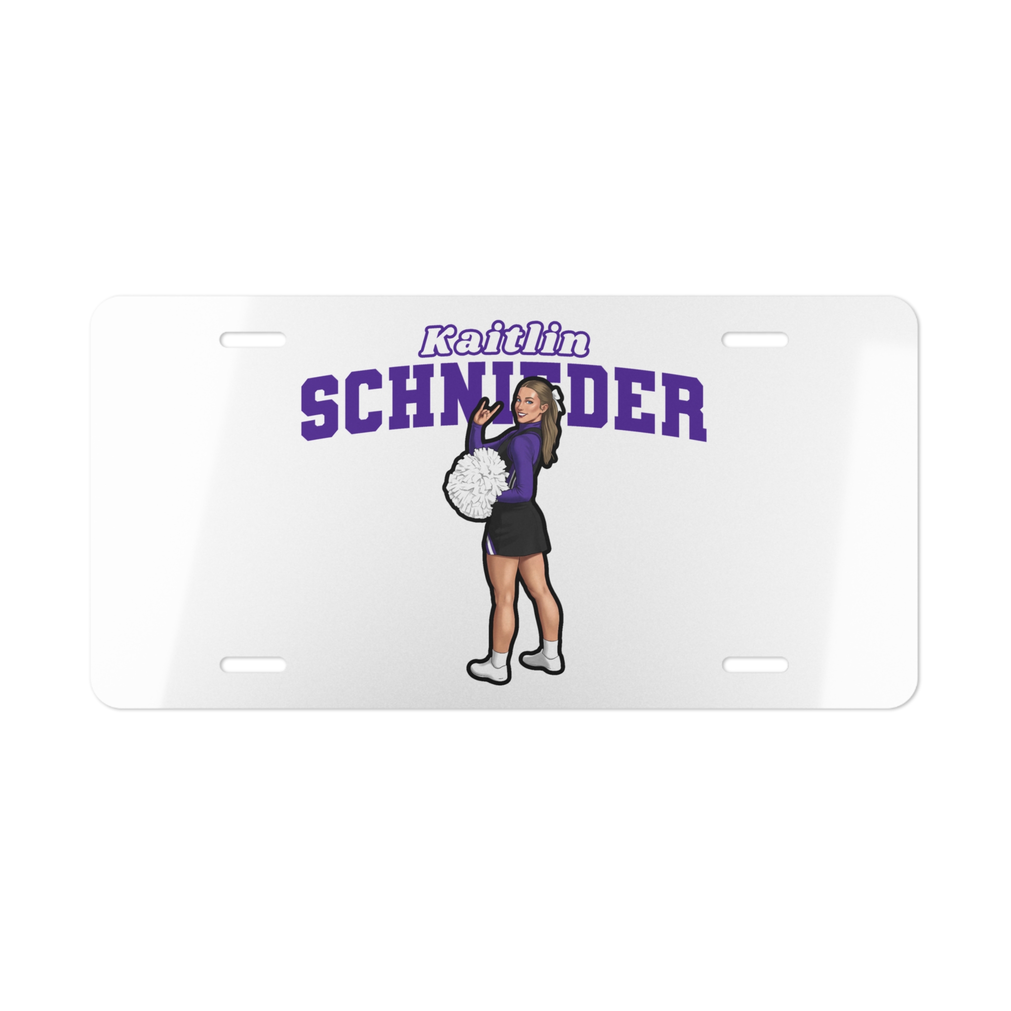 License Plate — character_name_arch in Classic