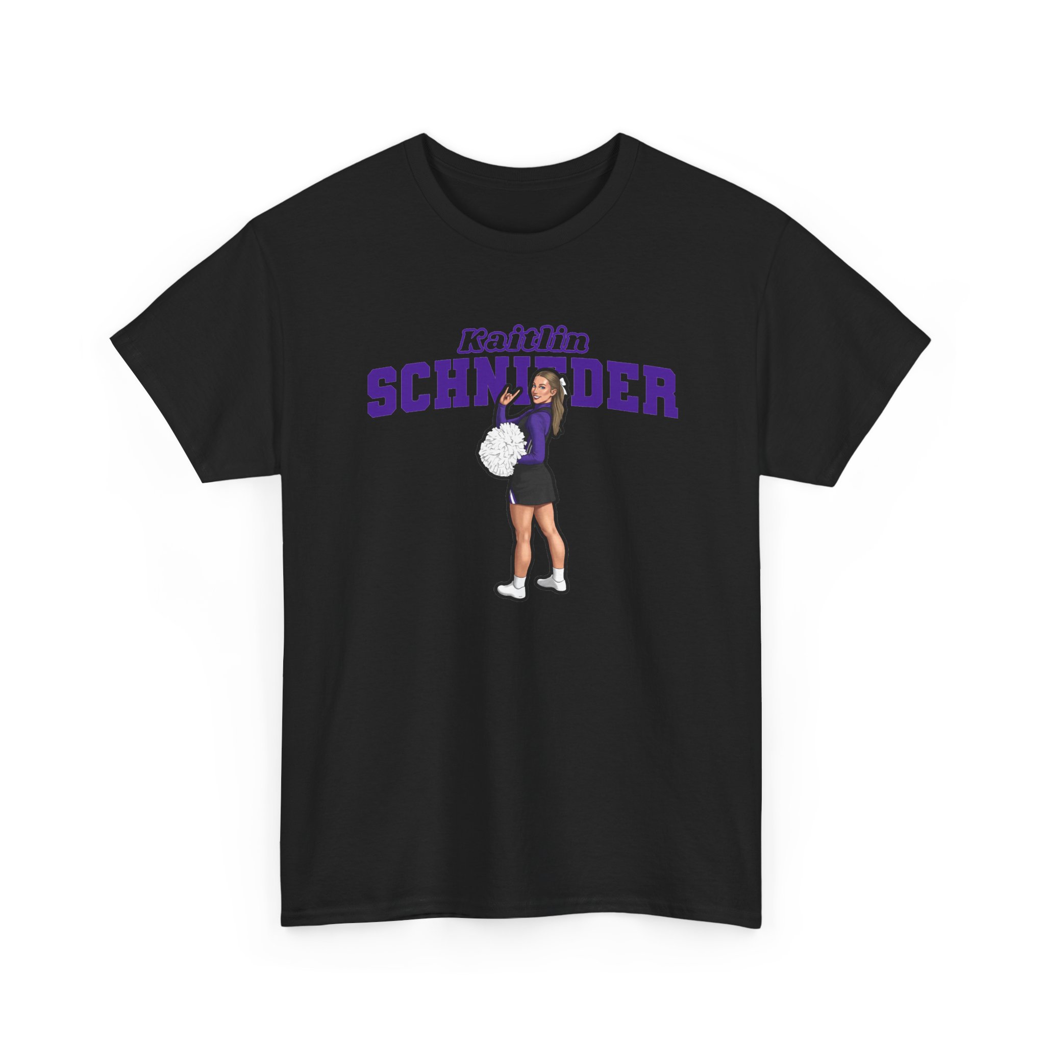 Tee — character_name_arch in Black