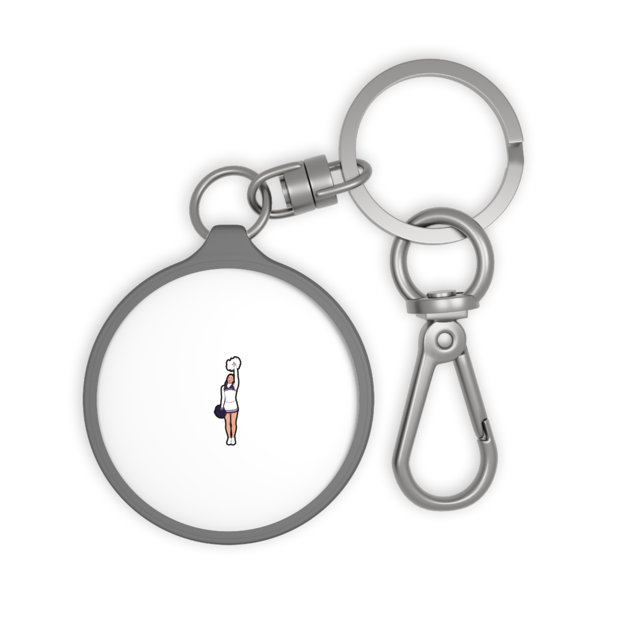 Keychain — character_player_name in Grey