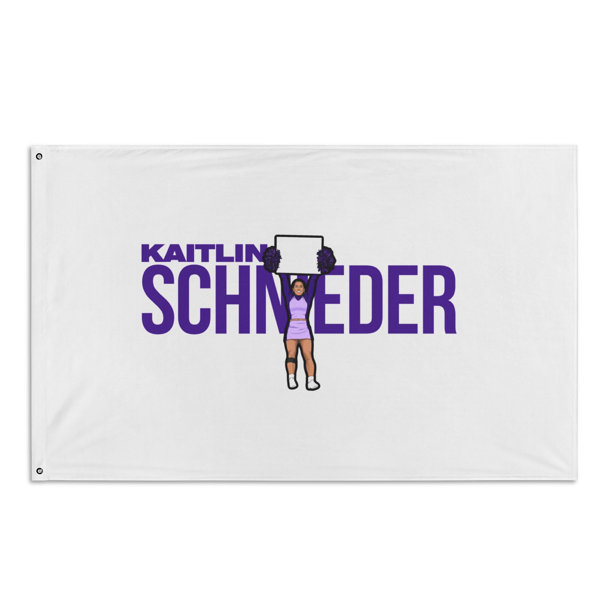 Flag (35 × 56 in) — character_player_name in Classic