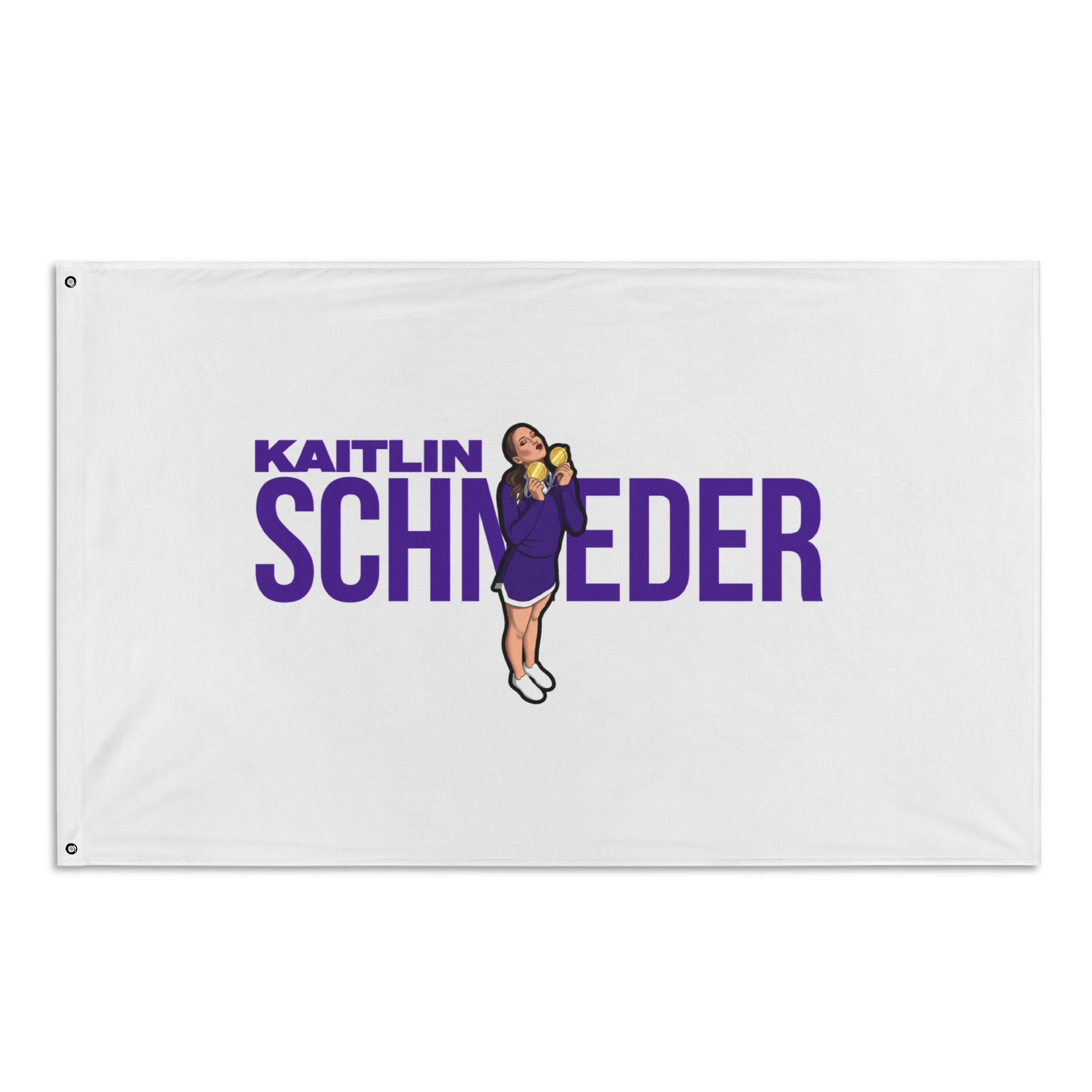 Flag (35 × 56 in) — character_player_name in Classic