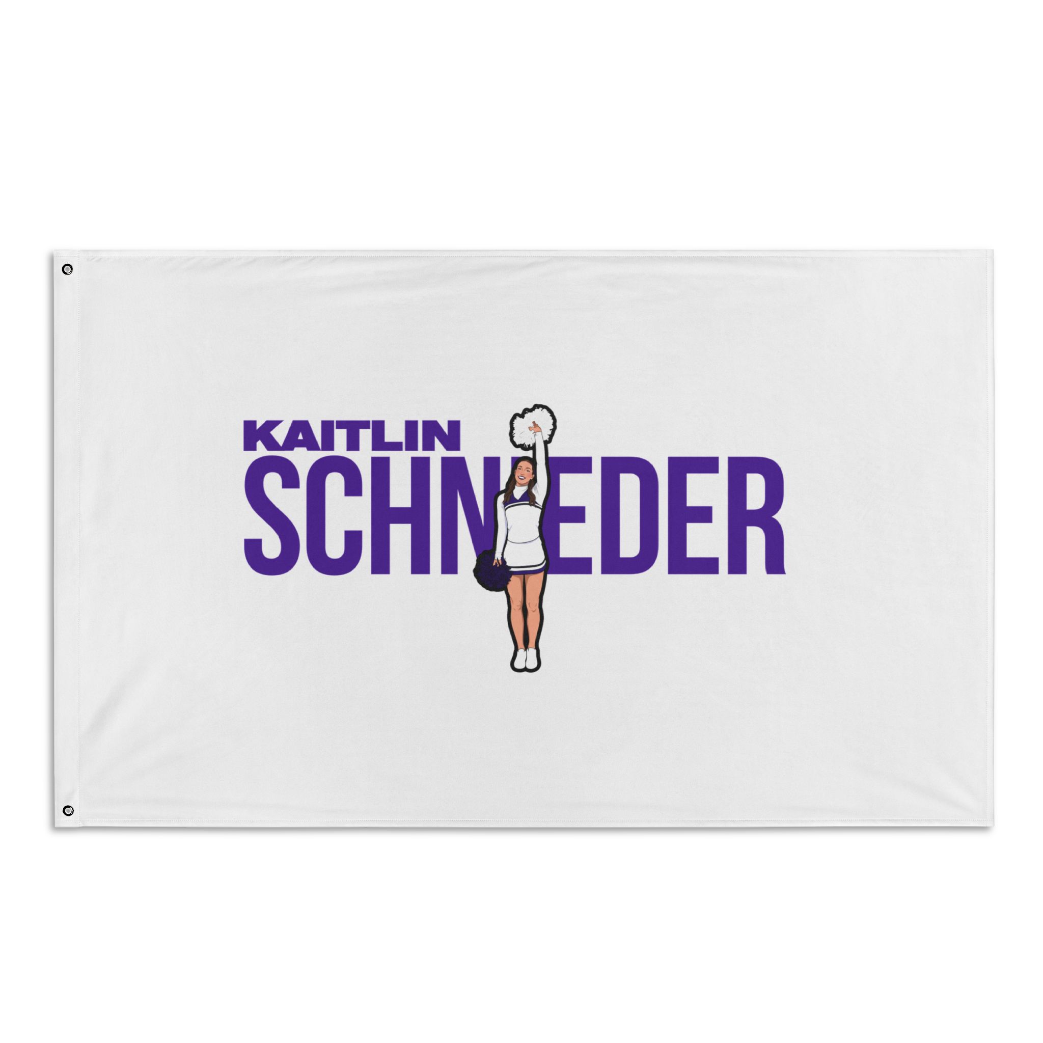 Flag (35 × 56 in) — character_player_name in Classic