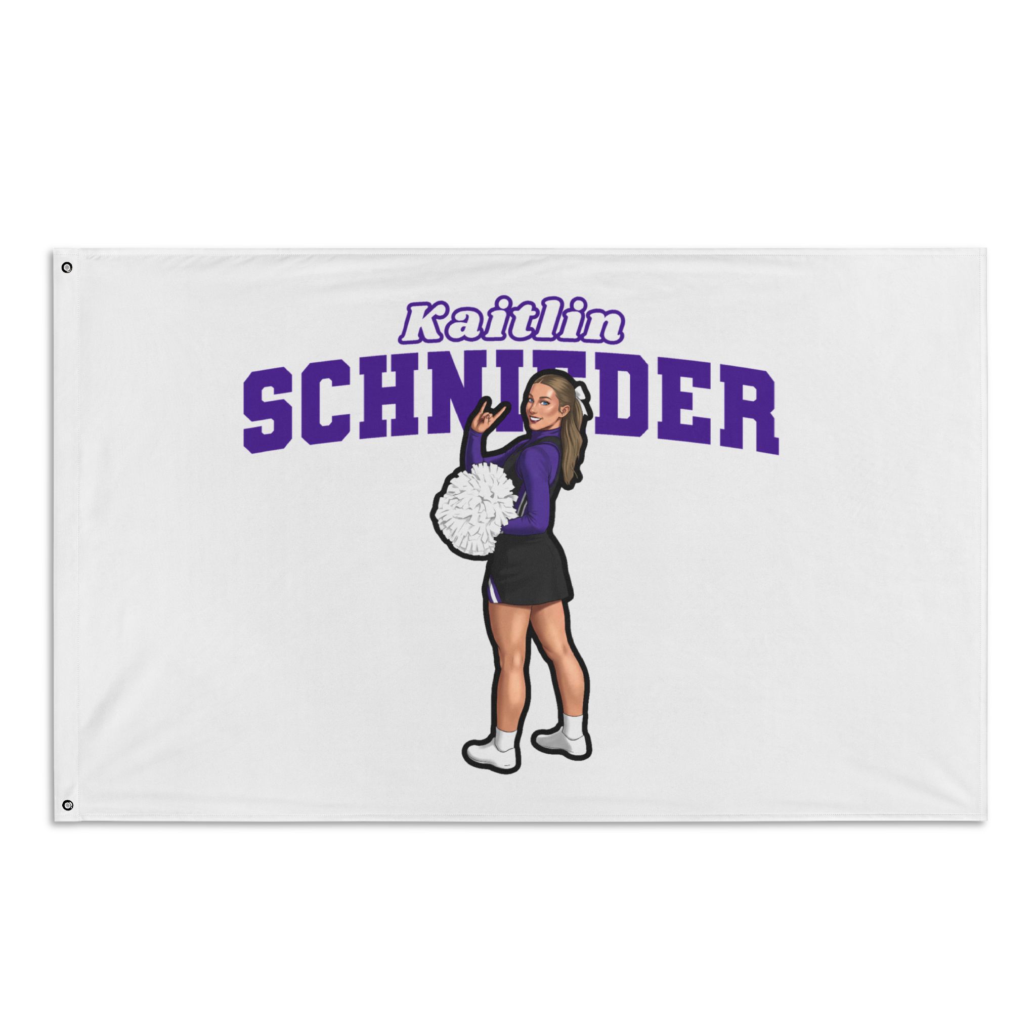 Flag (35 × 56 in) — character_name_arch in Classic