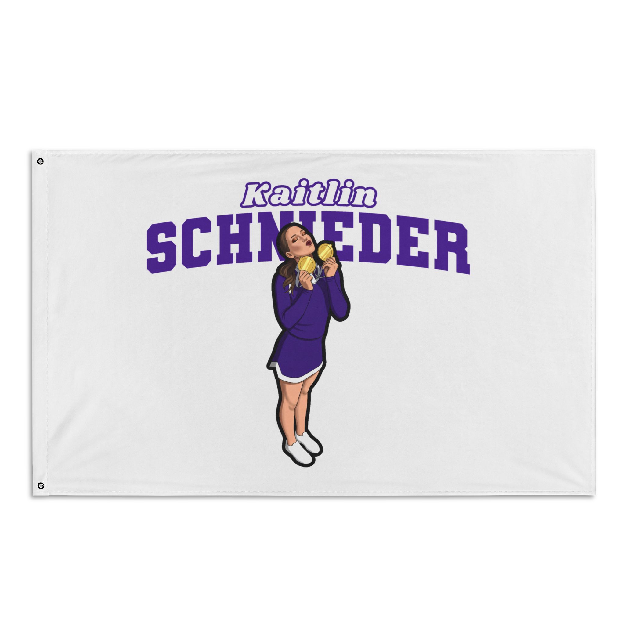 Flag (35 × 56 in) — character_name_arch in Classic