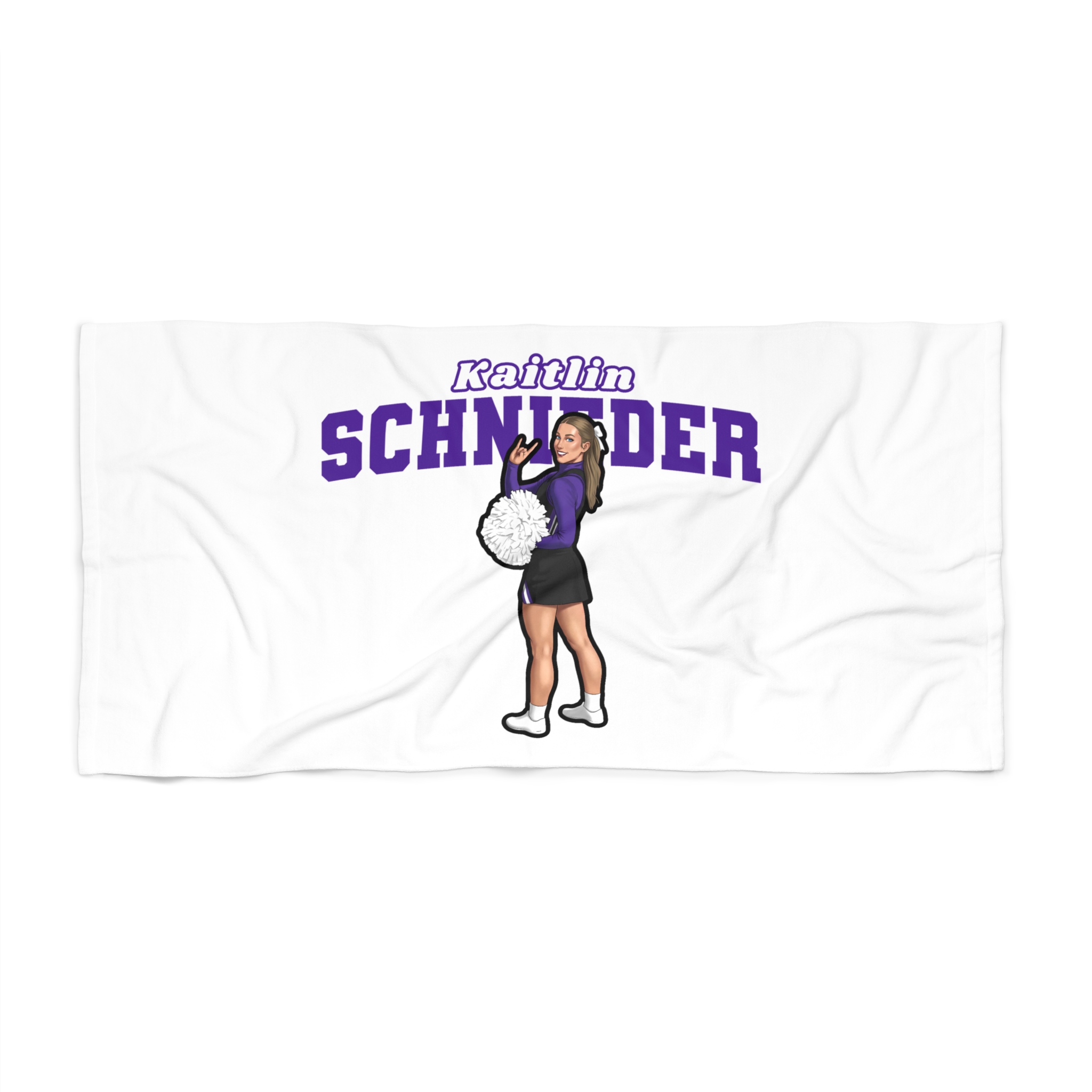 Beach Towel — character_name_arch in Classic
