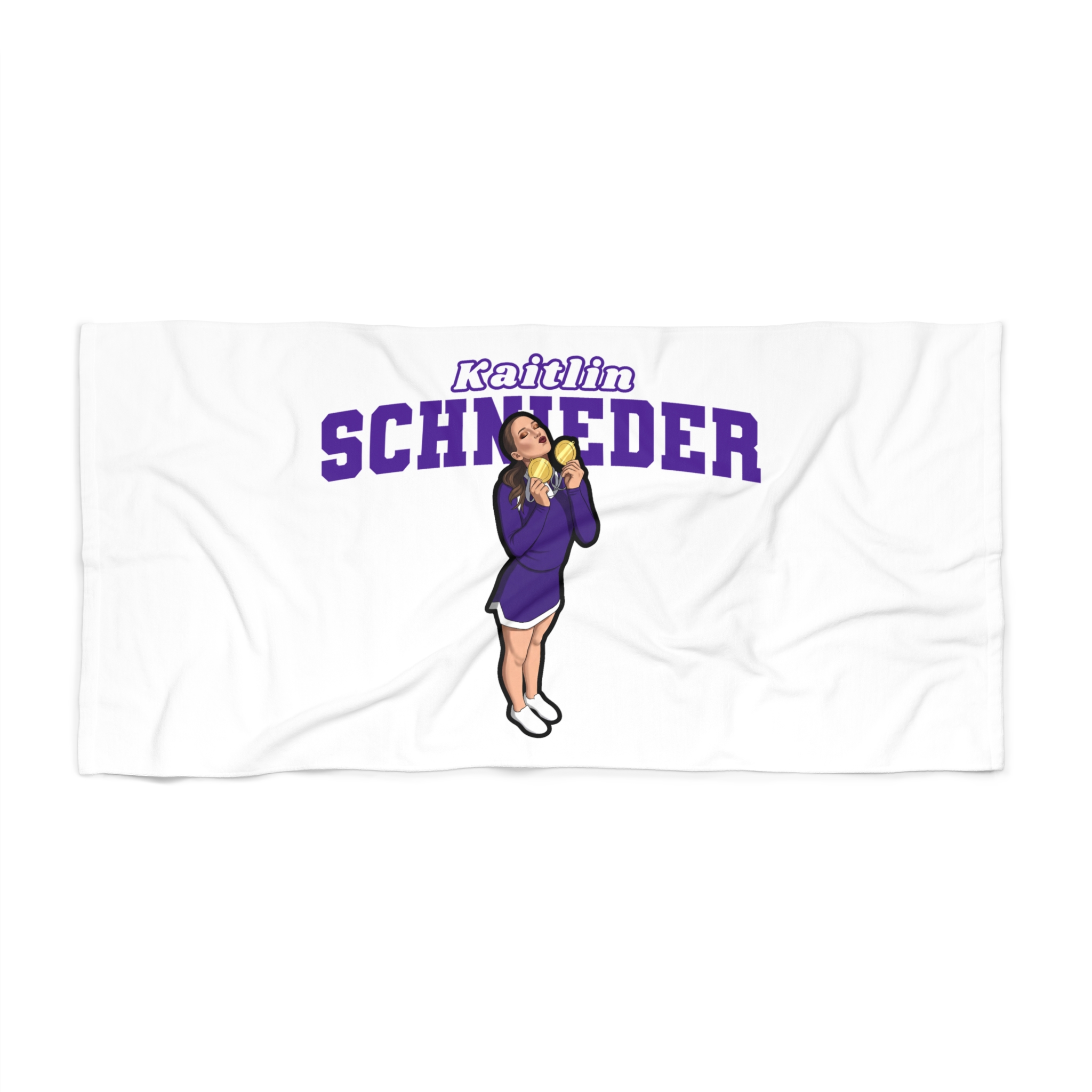 Beach Towel — character_name_arch in Classic