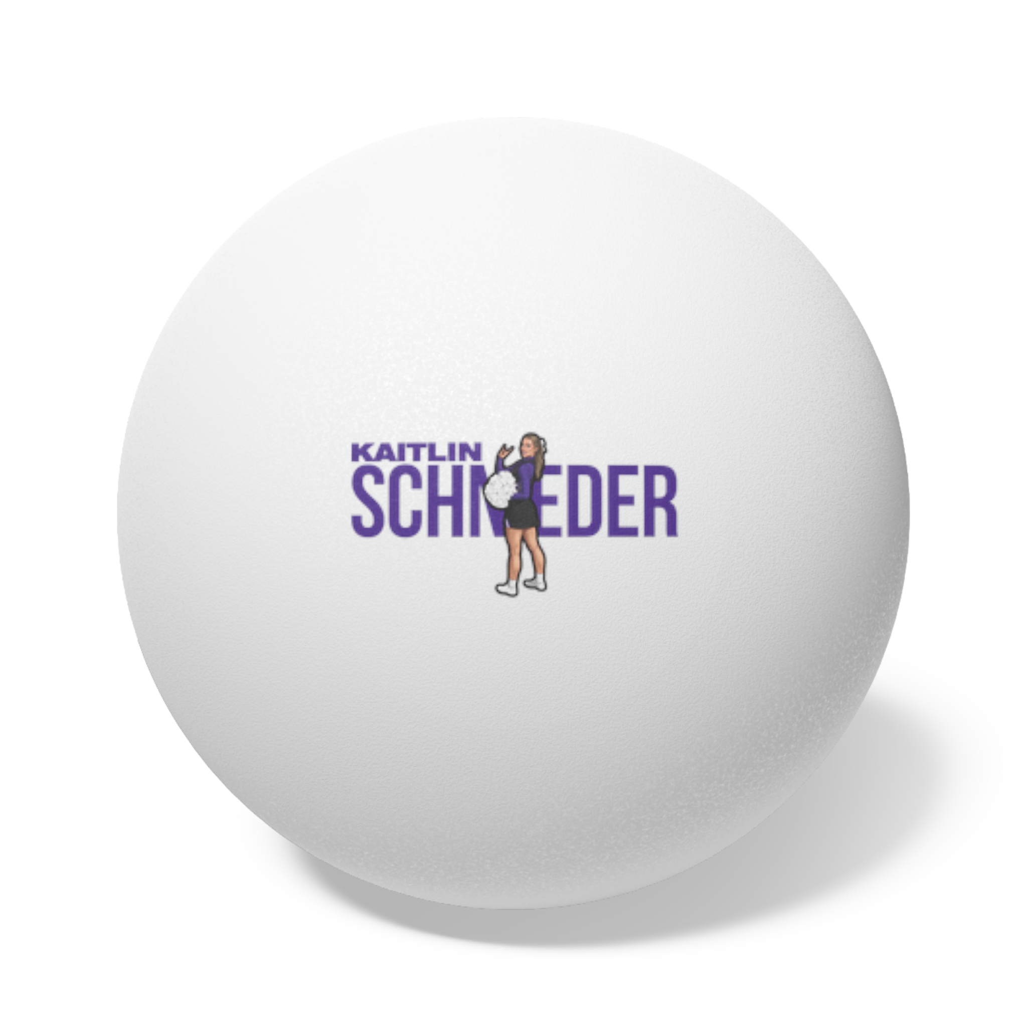 Ping Pong Balls, 6 pcs — character_player_name in White