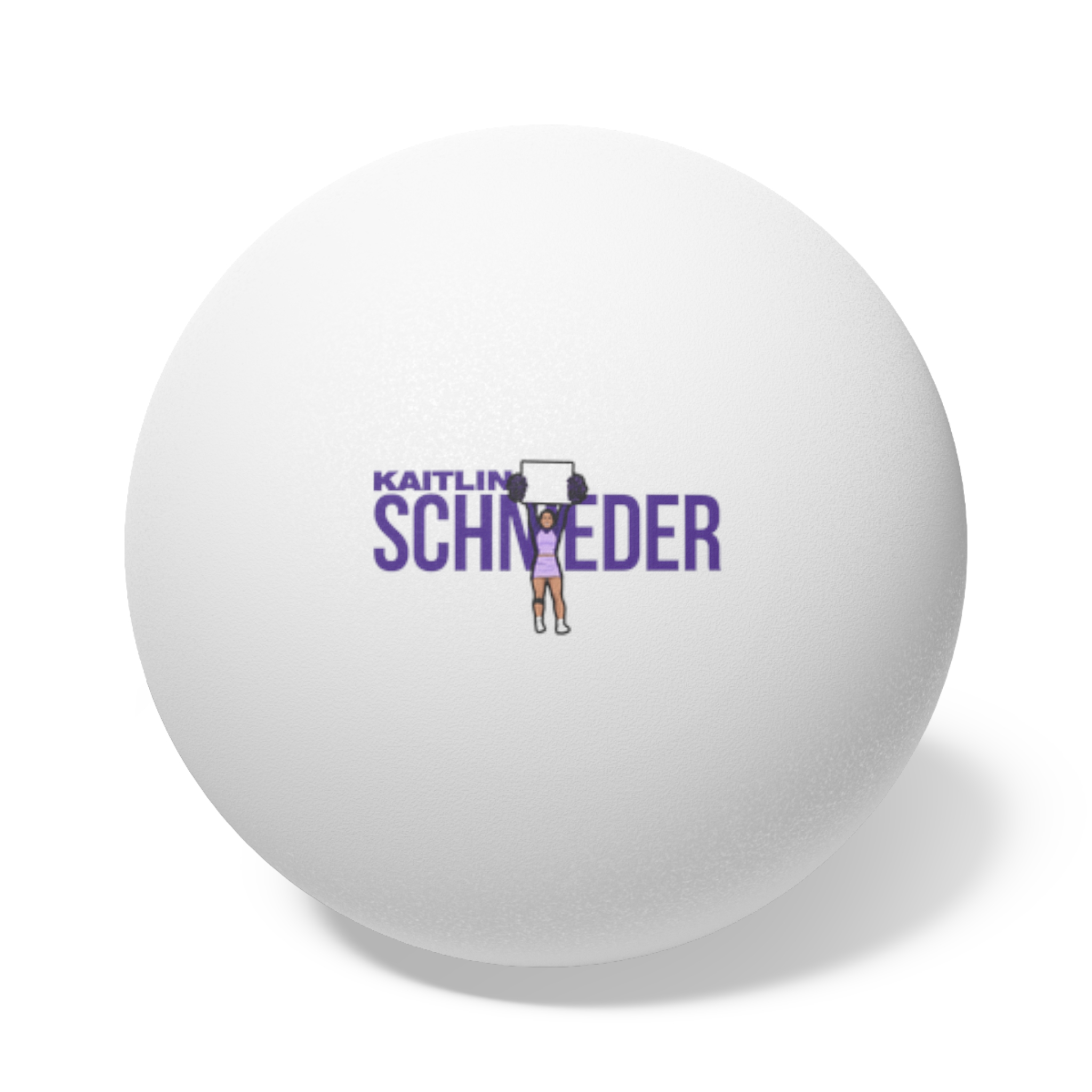 Ping Pong Balls, 6 pcs — character_player_name in White