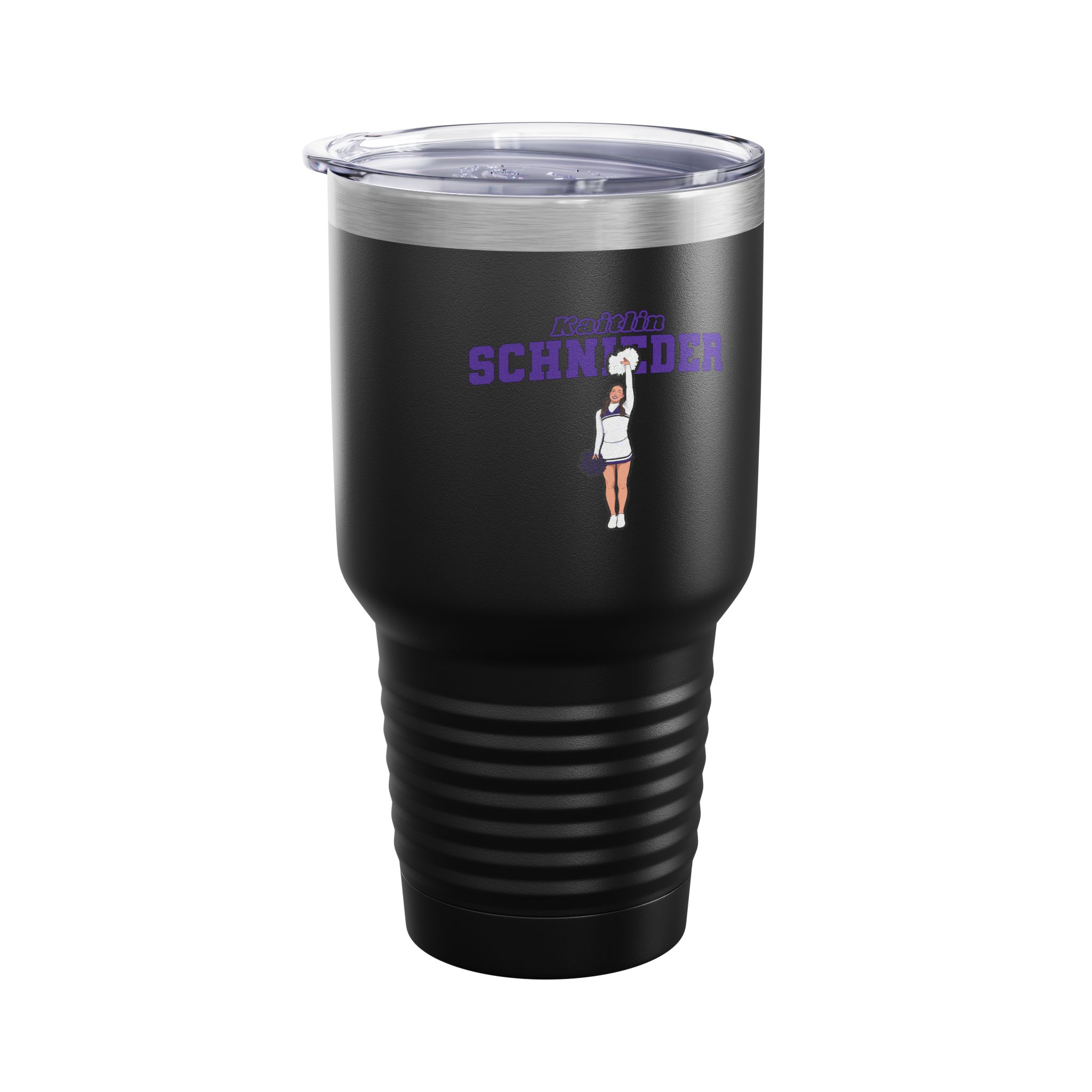 30oz Tumbler — character_name_arch in Black