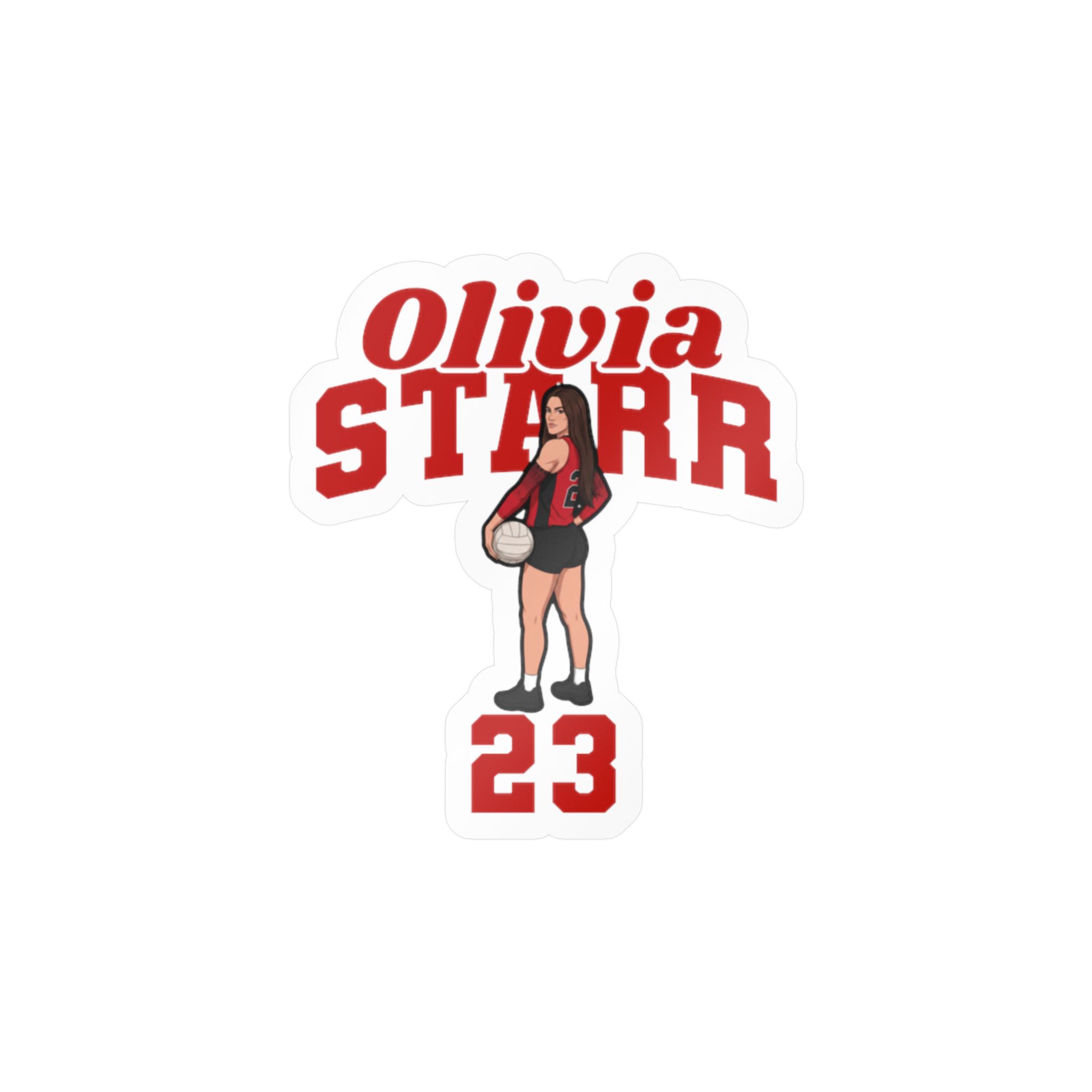 Vinyl Sticker — character_signature_arch in Classic