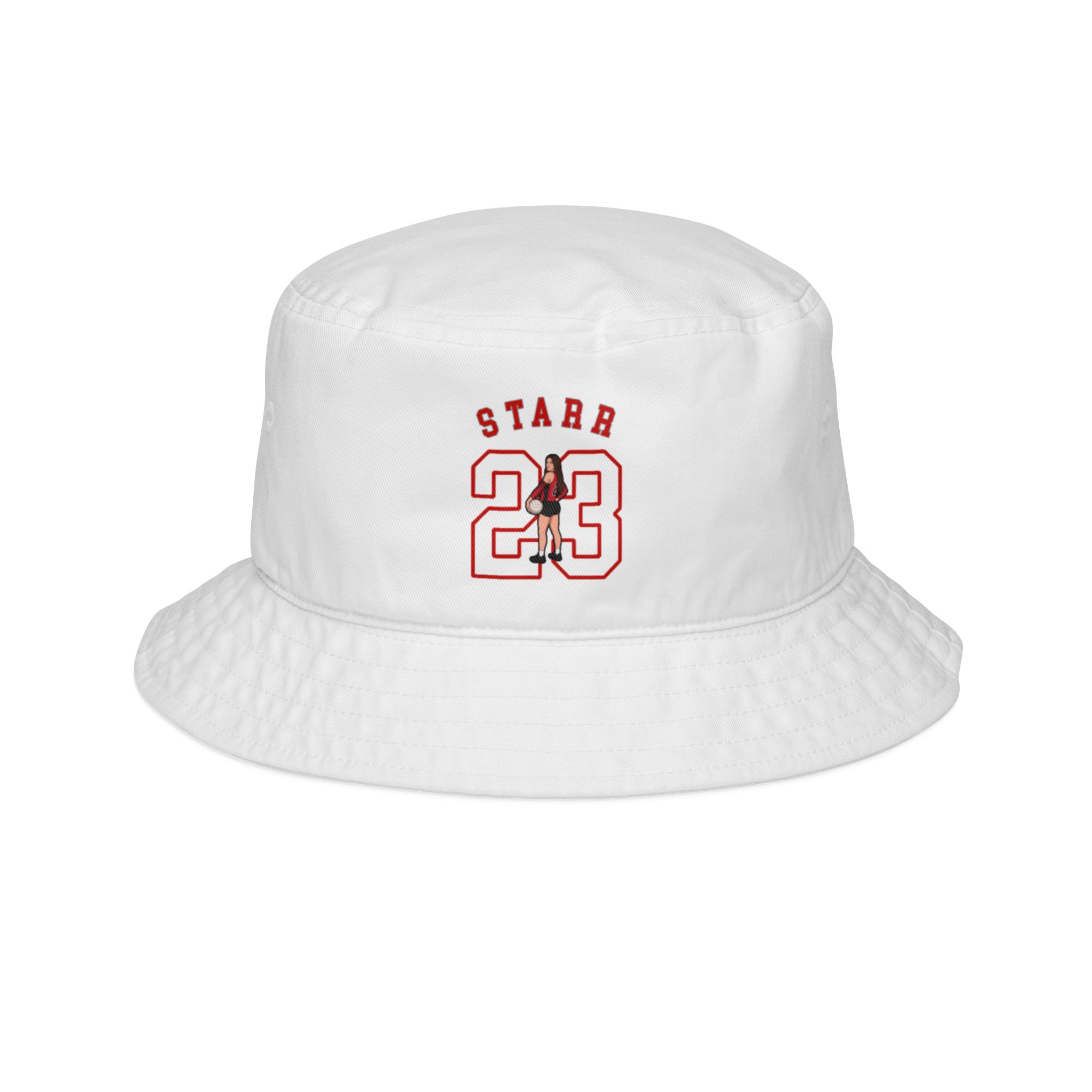 Bucket Hat — character_shirsey_arch in White