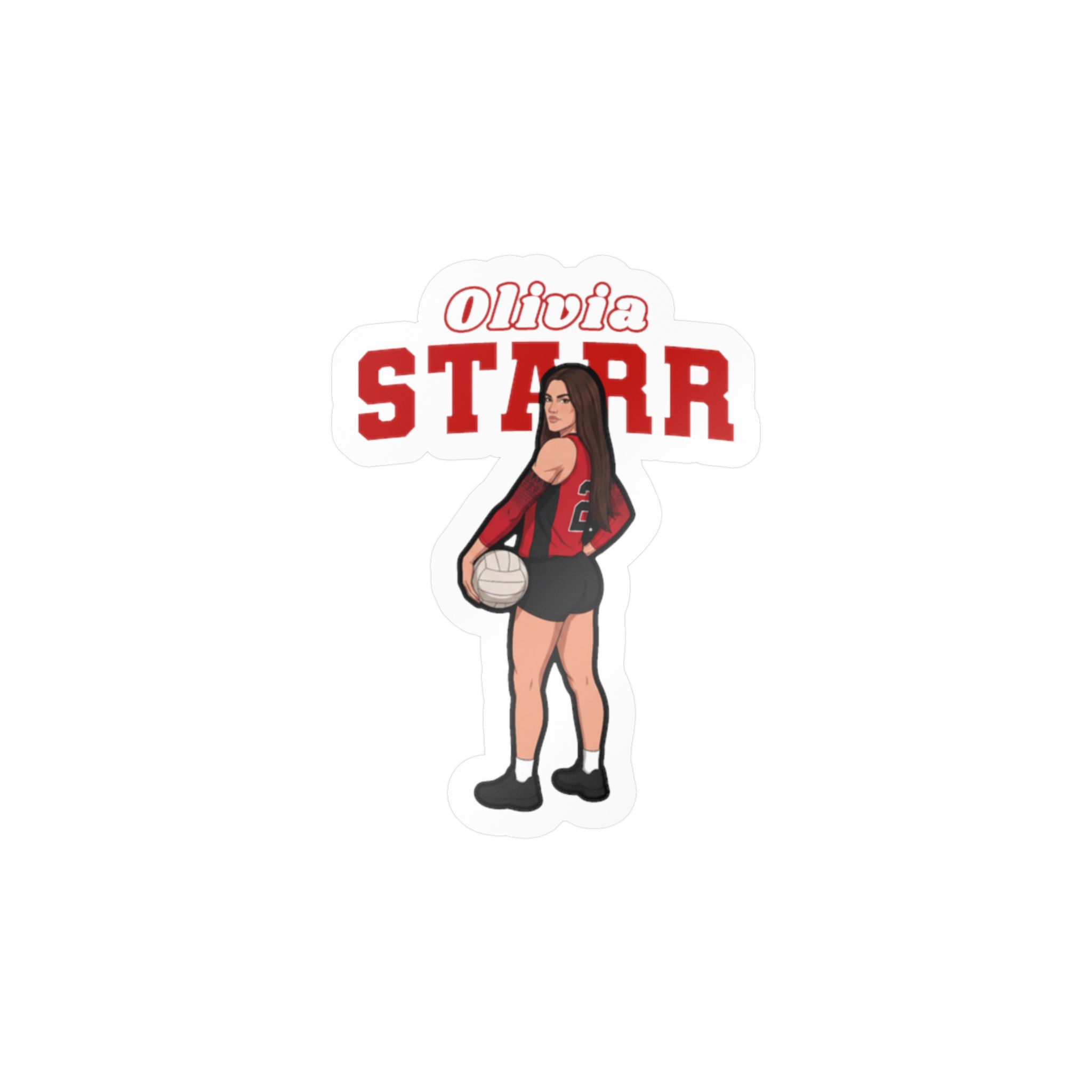 Vinyl Sticker — character_name_arch in Classic