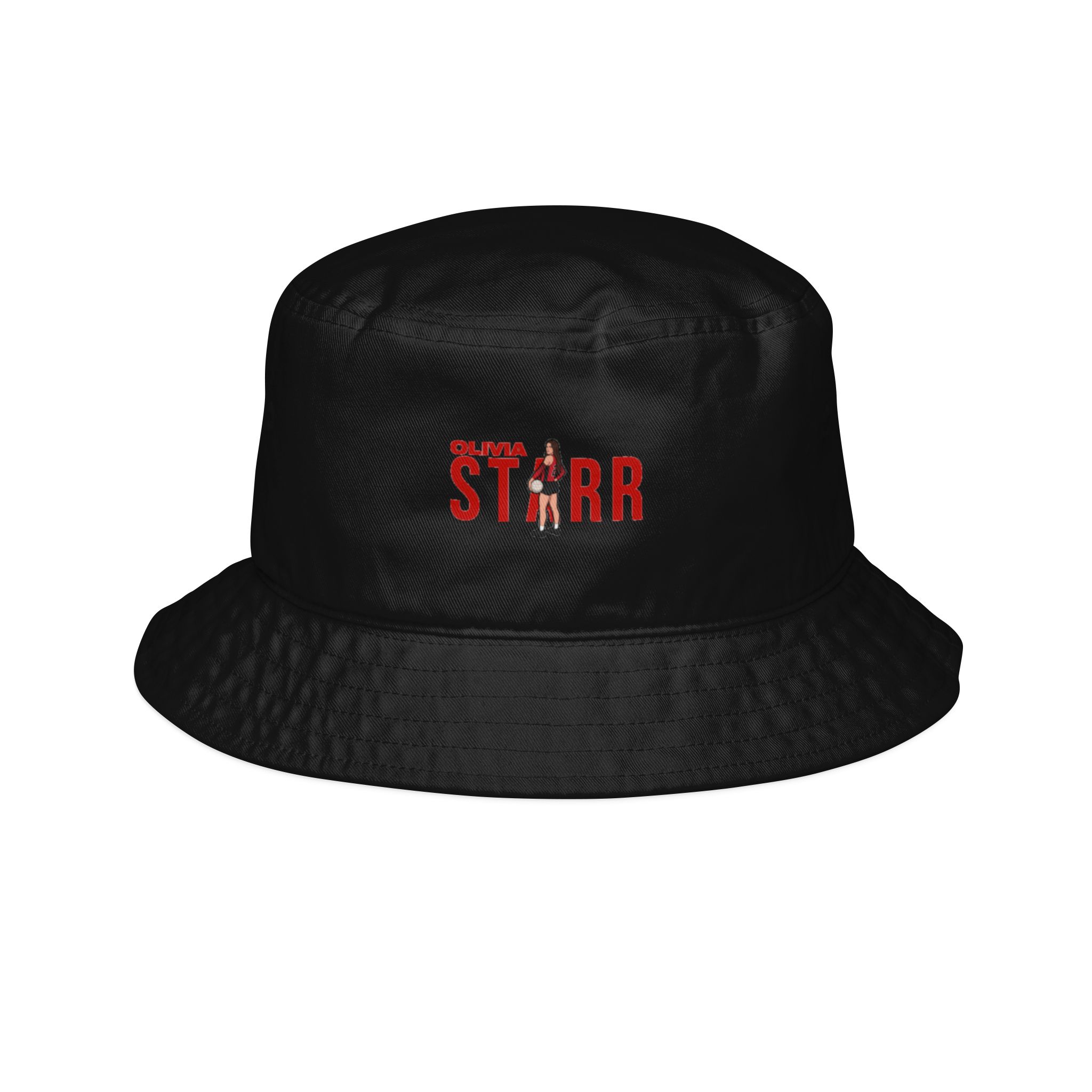 Bucket Hat — character_player_name in Black