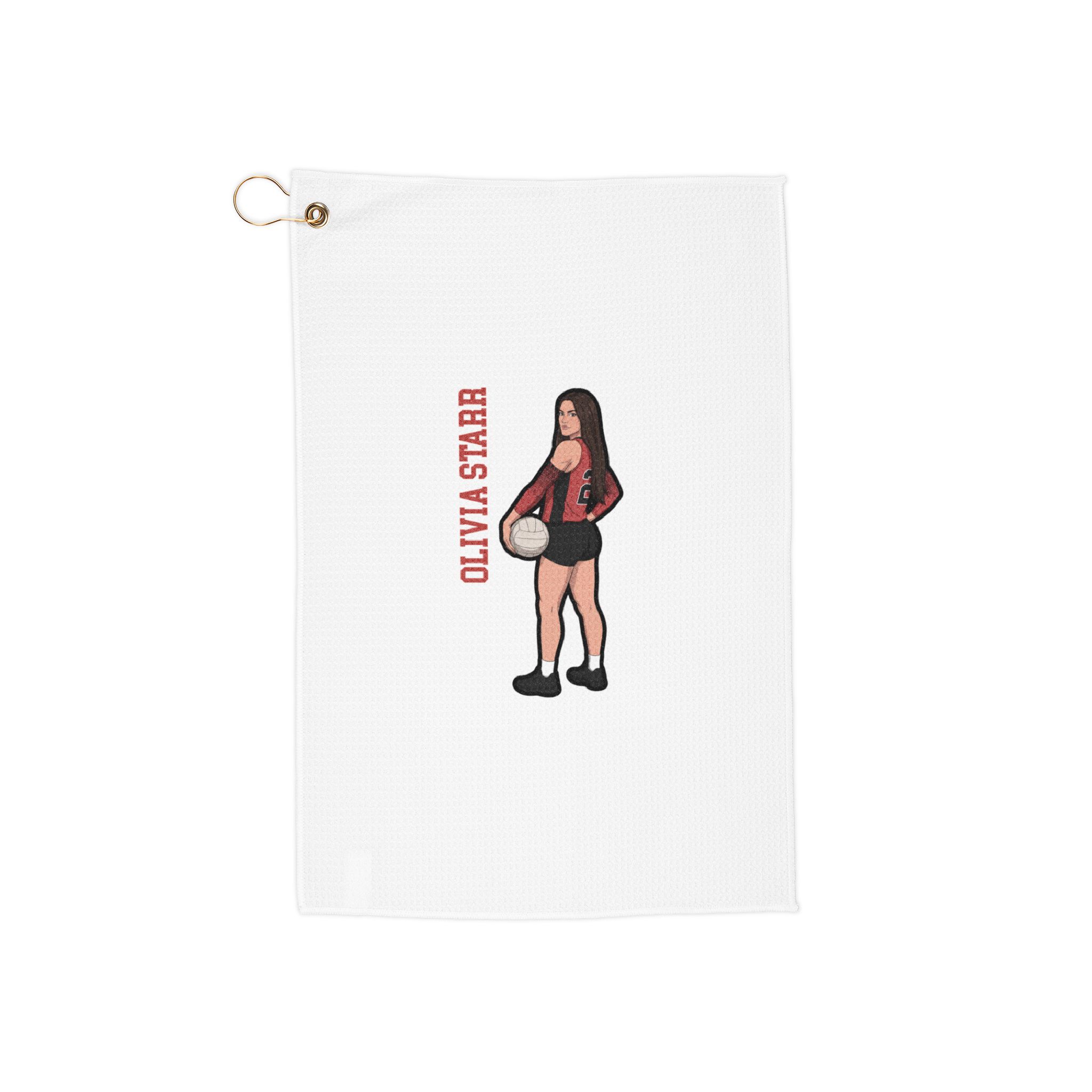 Golf Towel — character_name_vertical in Classic