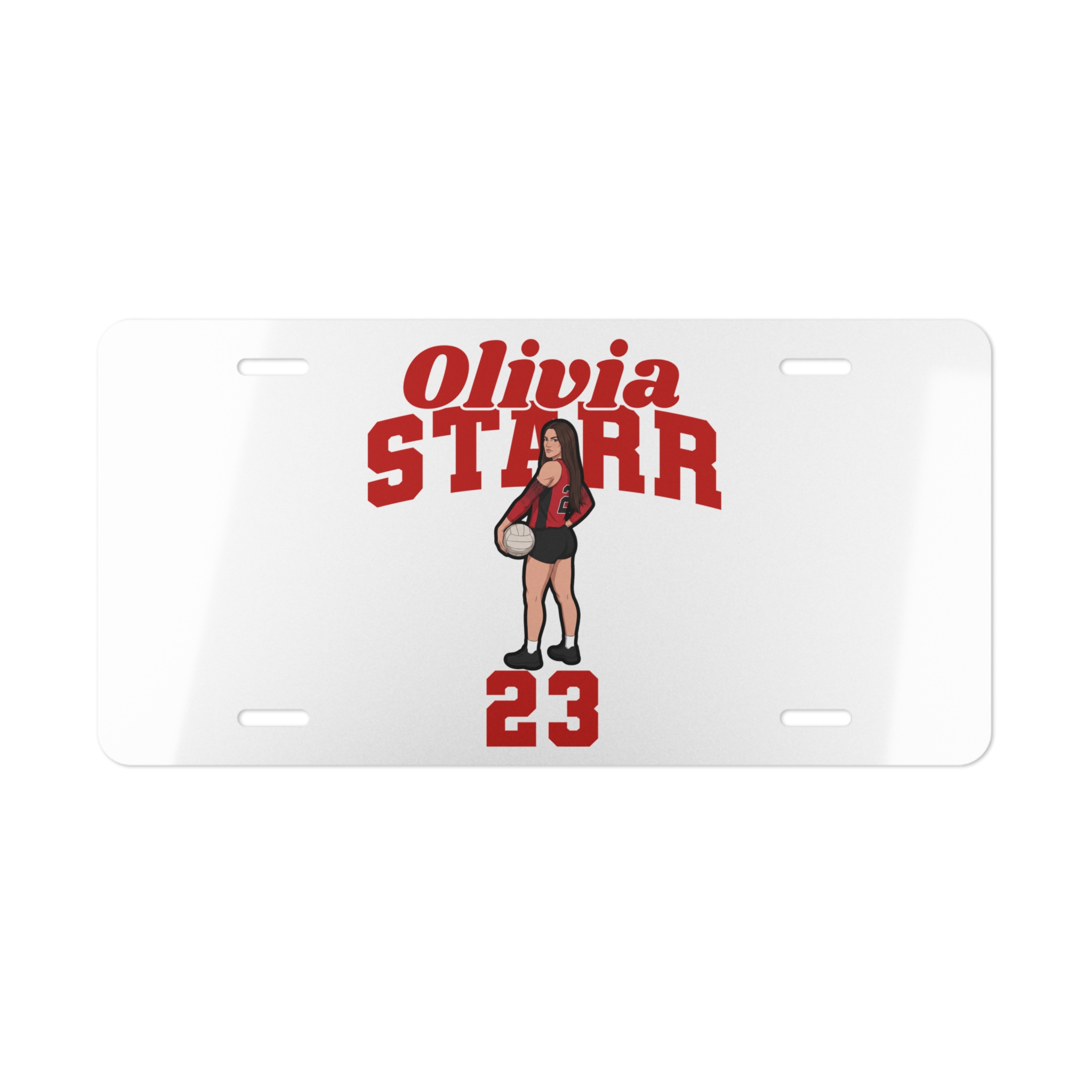 License Plate — character_signature_arch in Classic