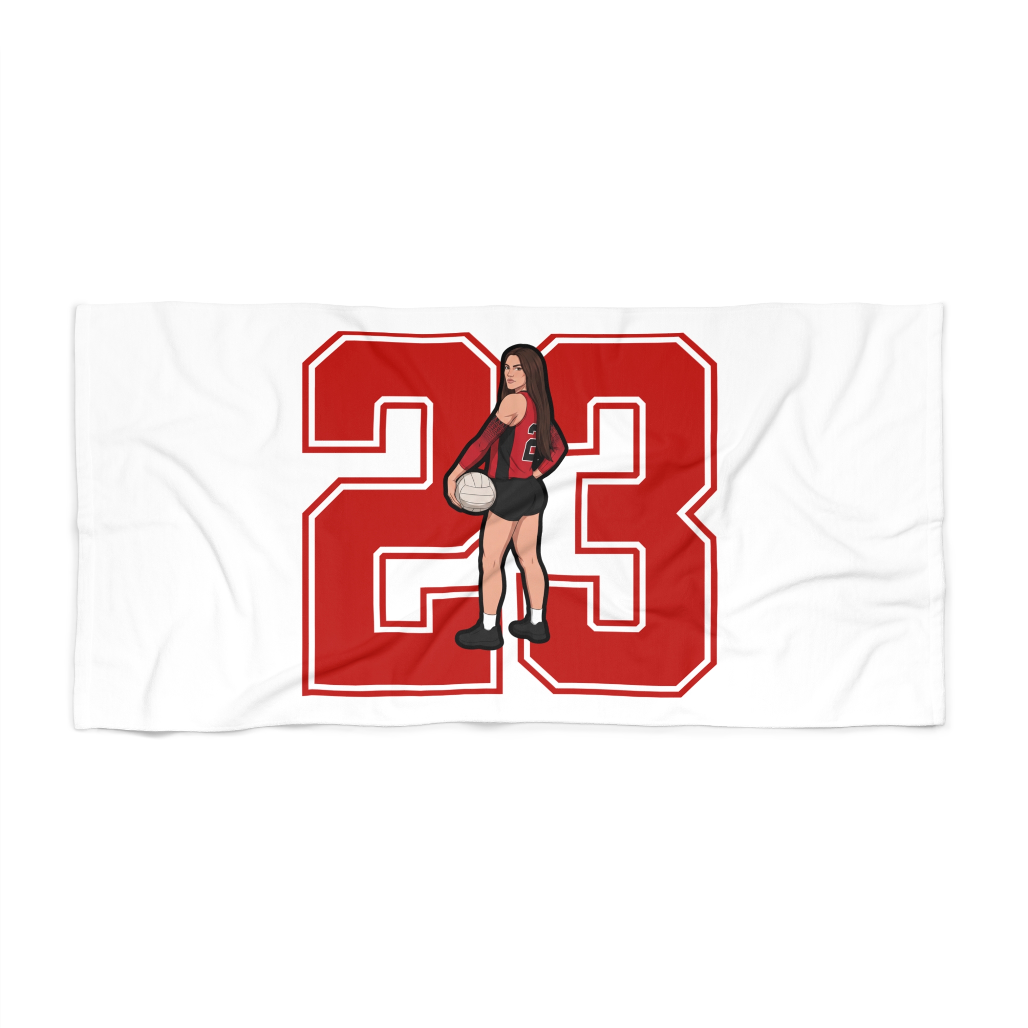 Beach Towel — character_number in Classic