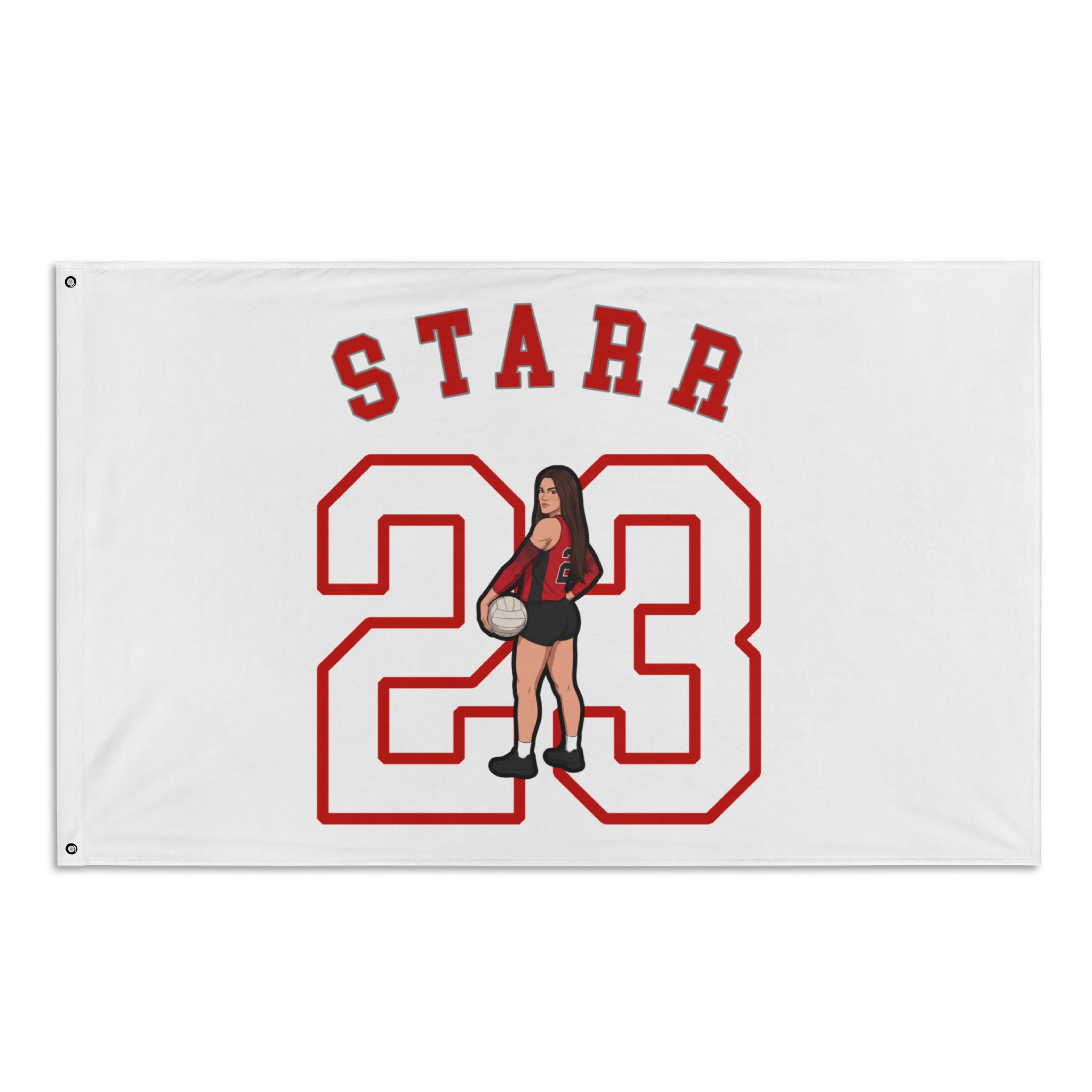 Flag (35 × 56 in) — character_shirsey_arch in Classic
