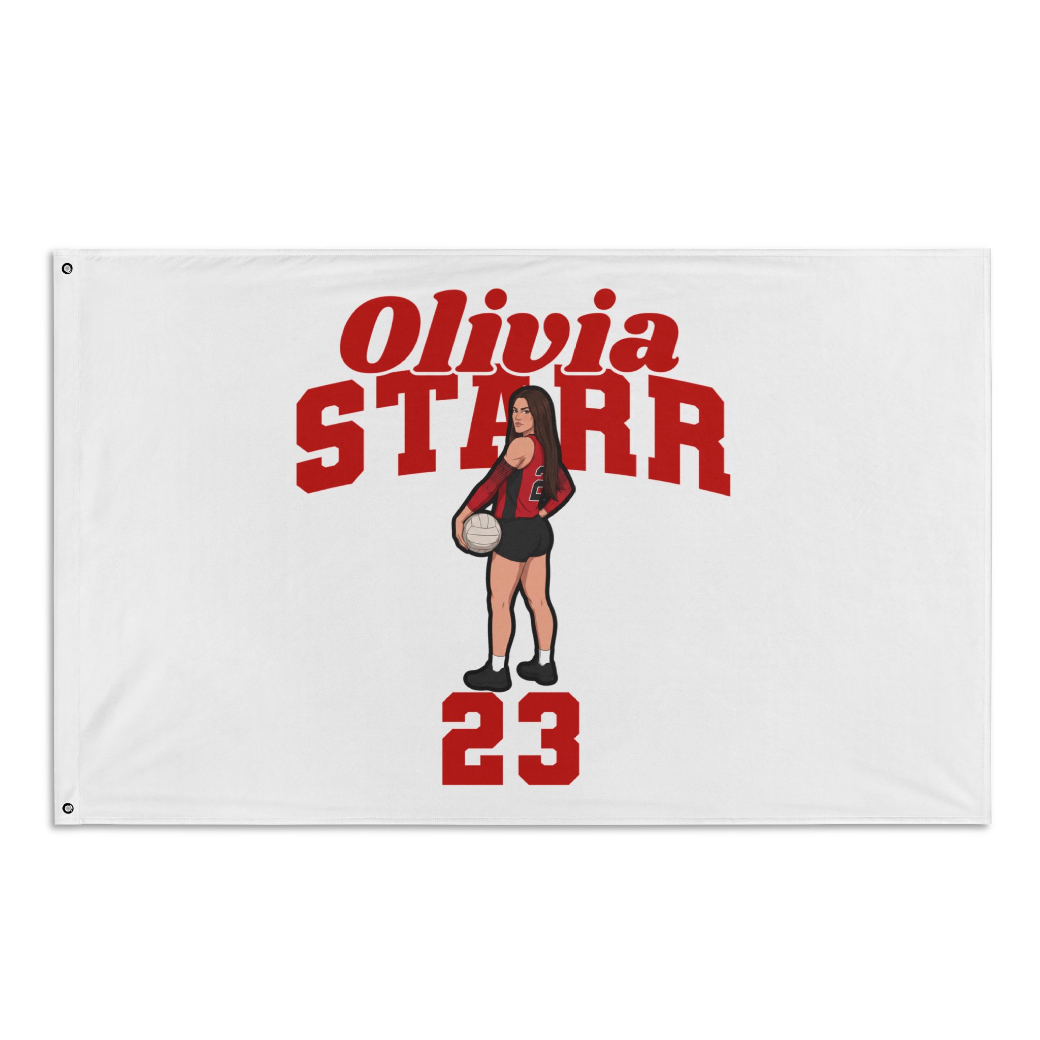 Flag (35 × 56 in) — character_signature_arch in Classic