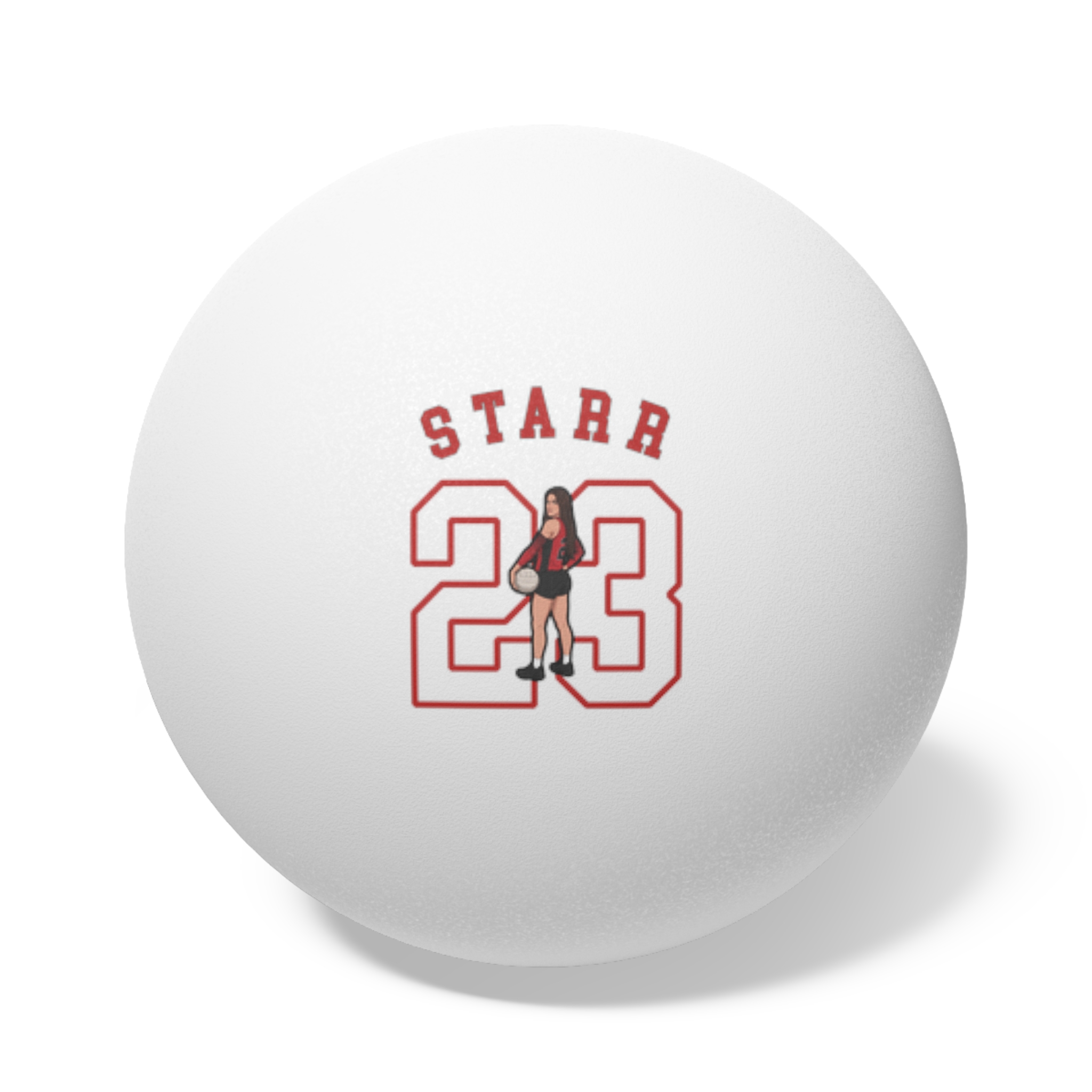 Ping Pong Balls, 6 pcs — character_shirsey_arch in White