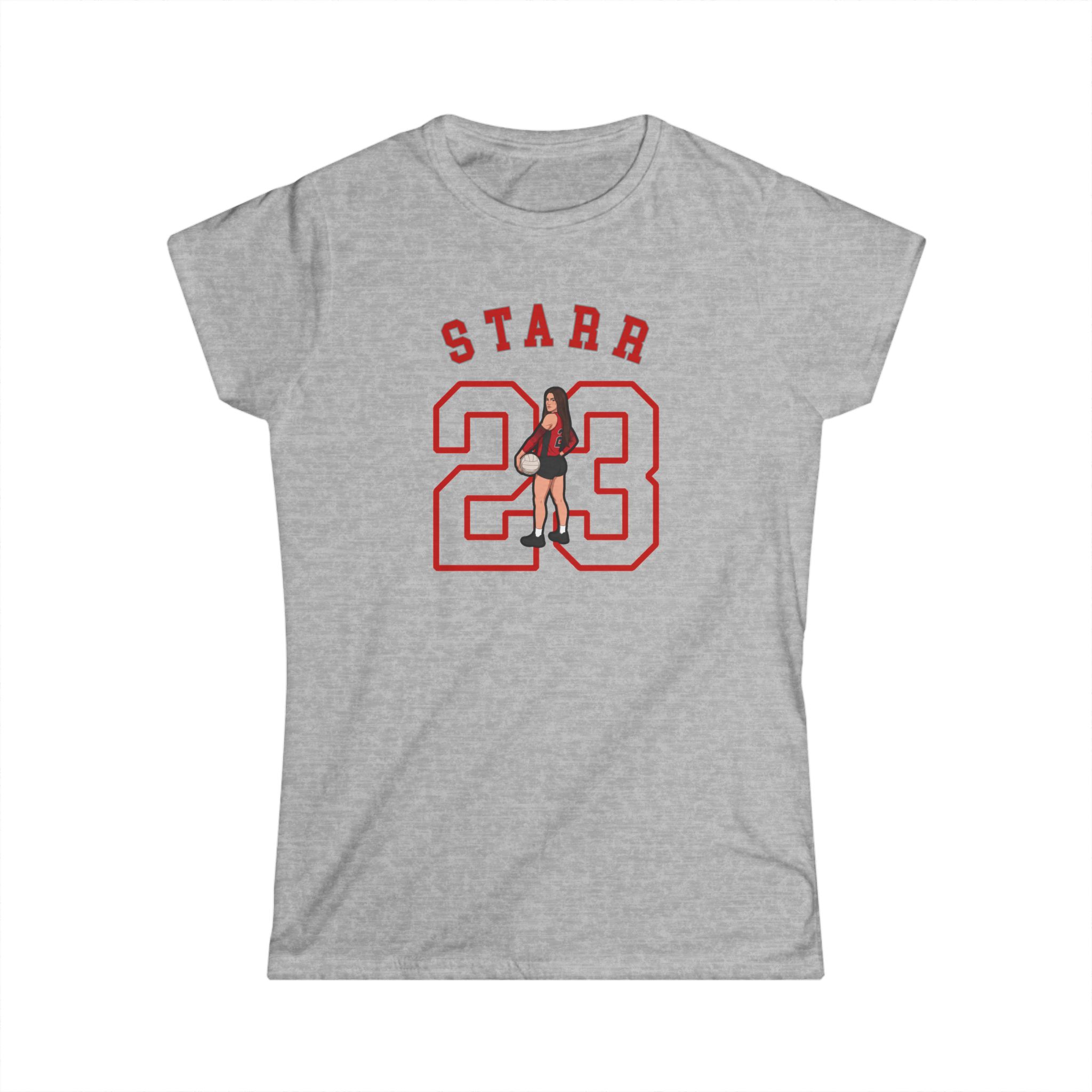 Women's Softstyle Tee — character_shirsey_arch in Grey