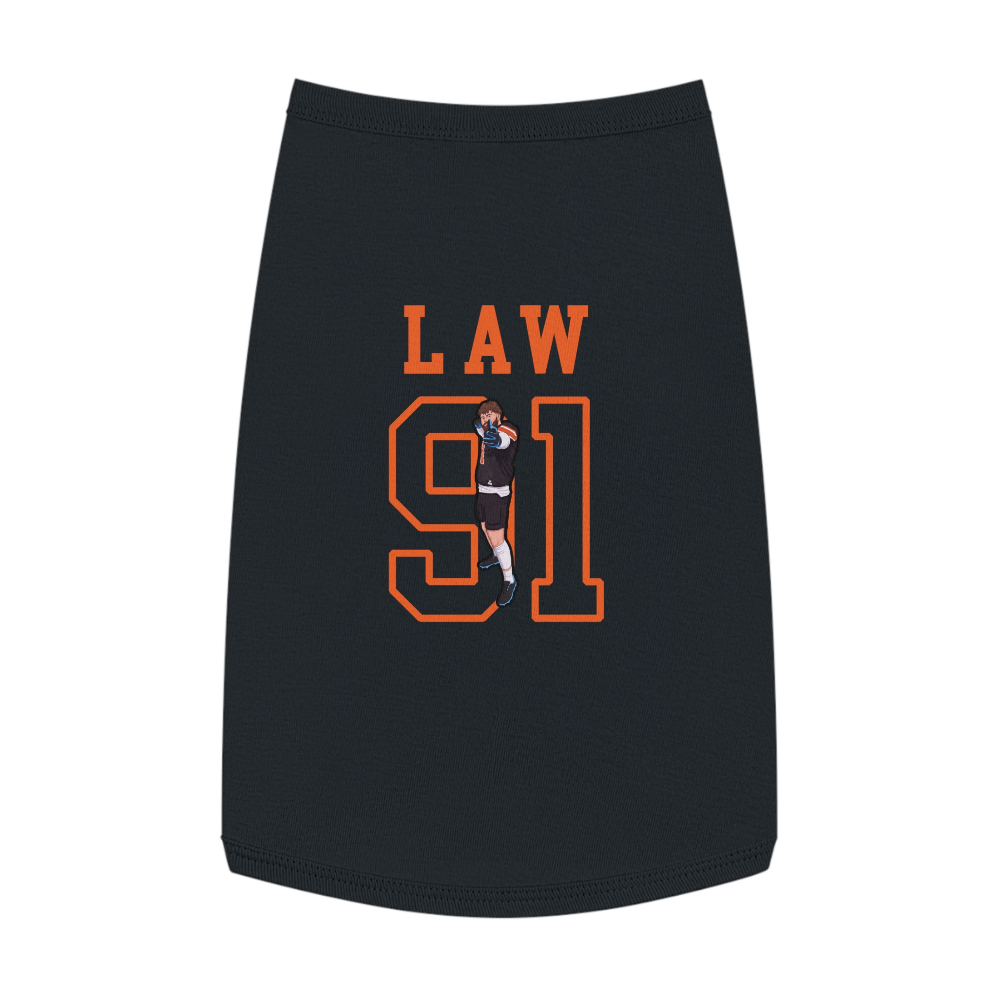 Pet Tank Top — character_shirsey in Black
