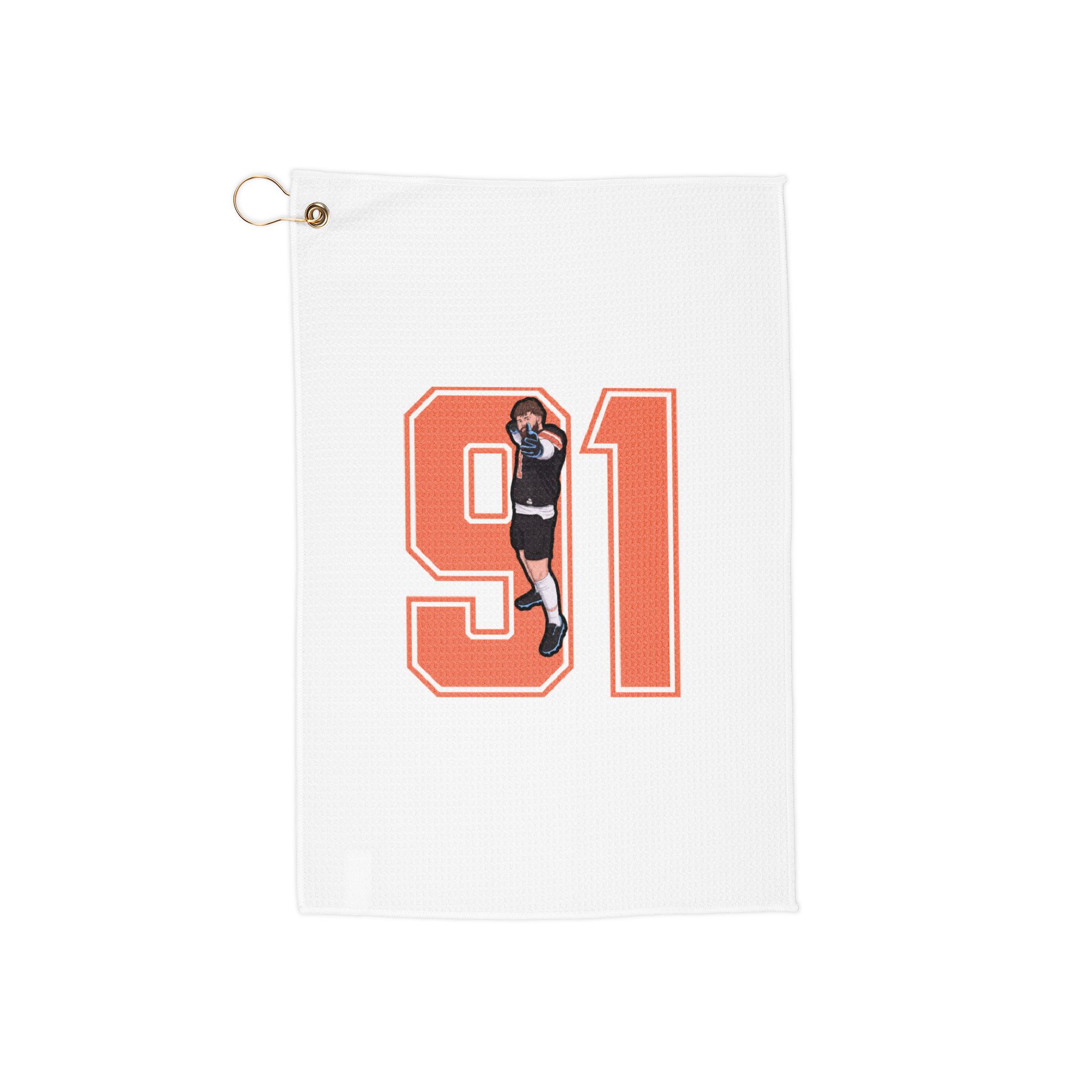 Golf Towel — character_number in Classic