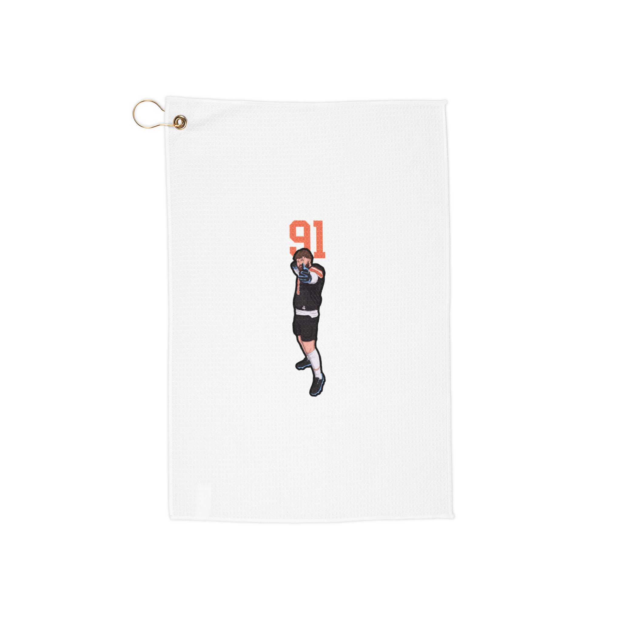 Golf Towel — character_number_top in Classic