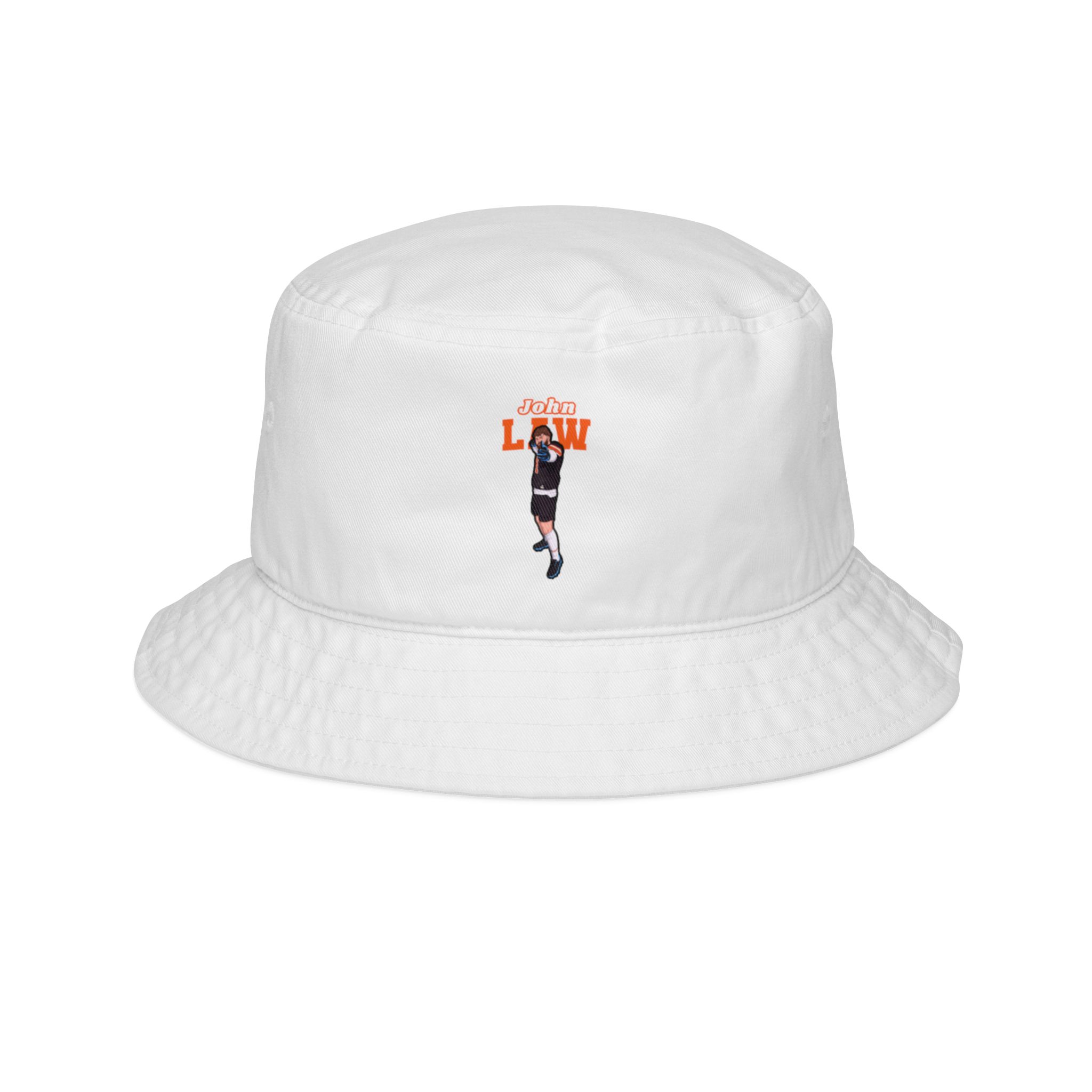 Bucket Hat — character_name_arch in White