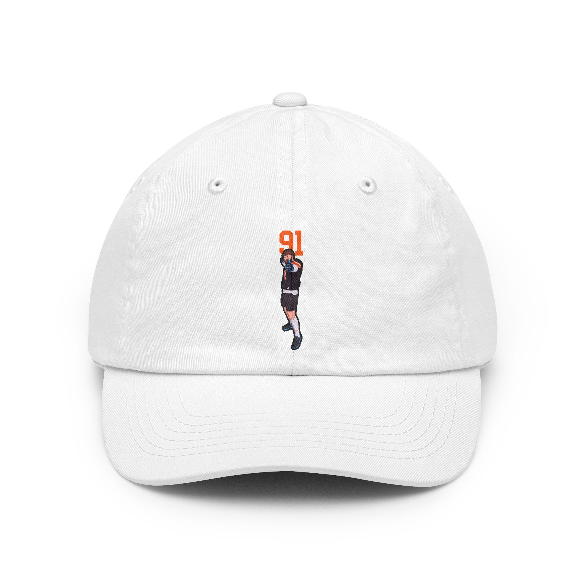 Classic Cap — character_number_top in White