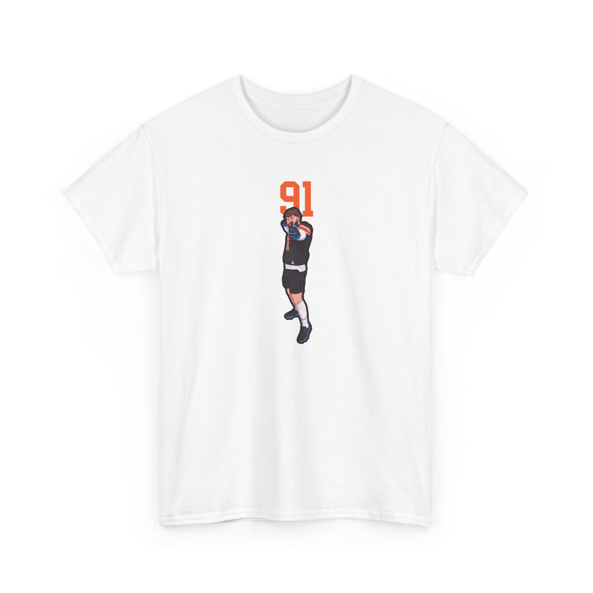 Tee — character_number_top in White