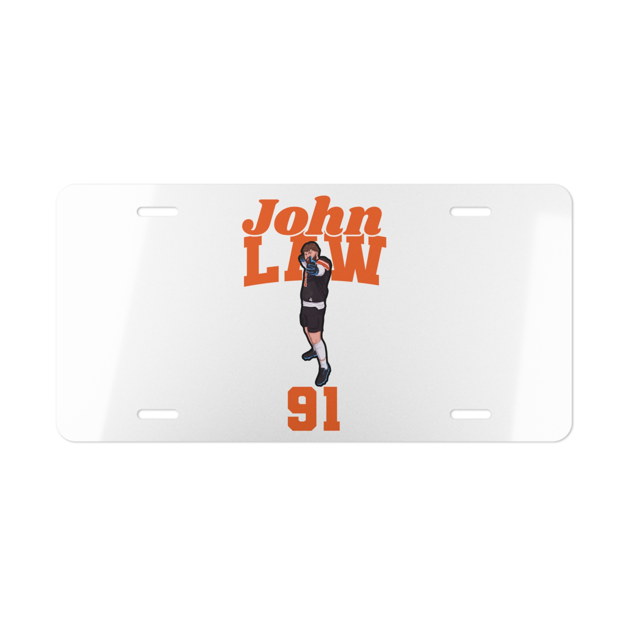 License Plate — character_signature_arch in Classic
