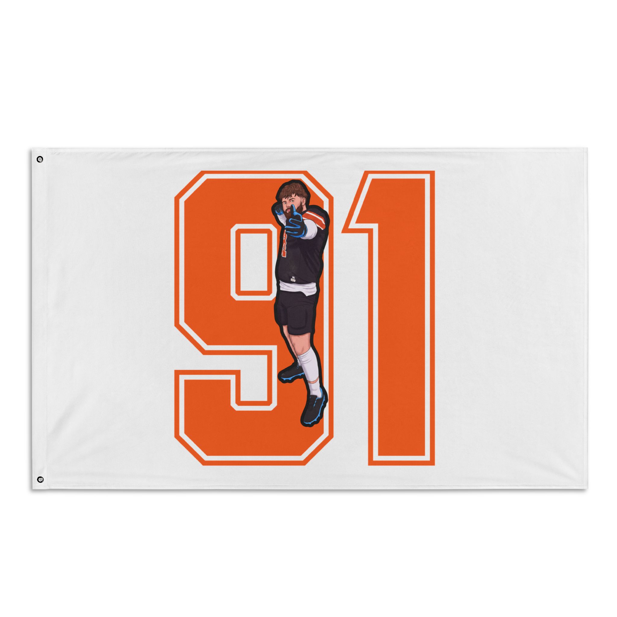 Flag (35 × 56 in) — character_number in Classic