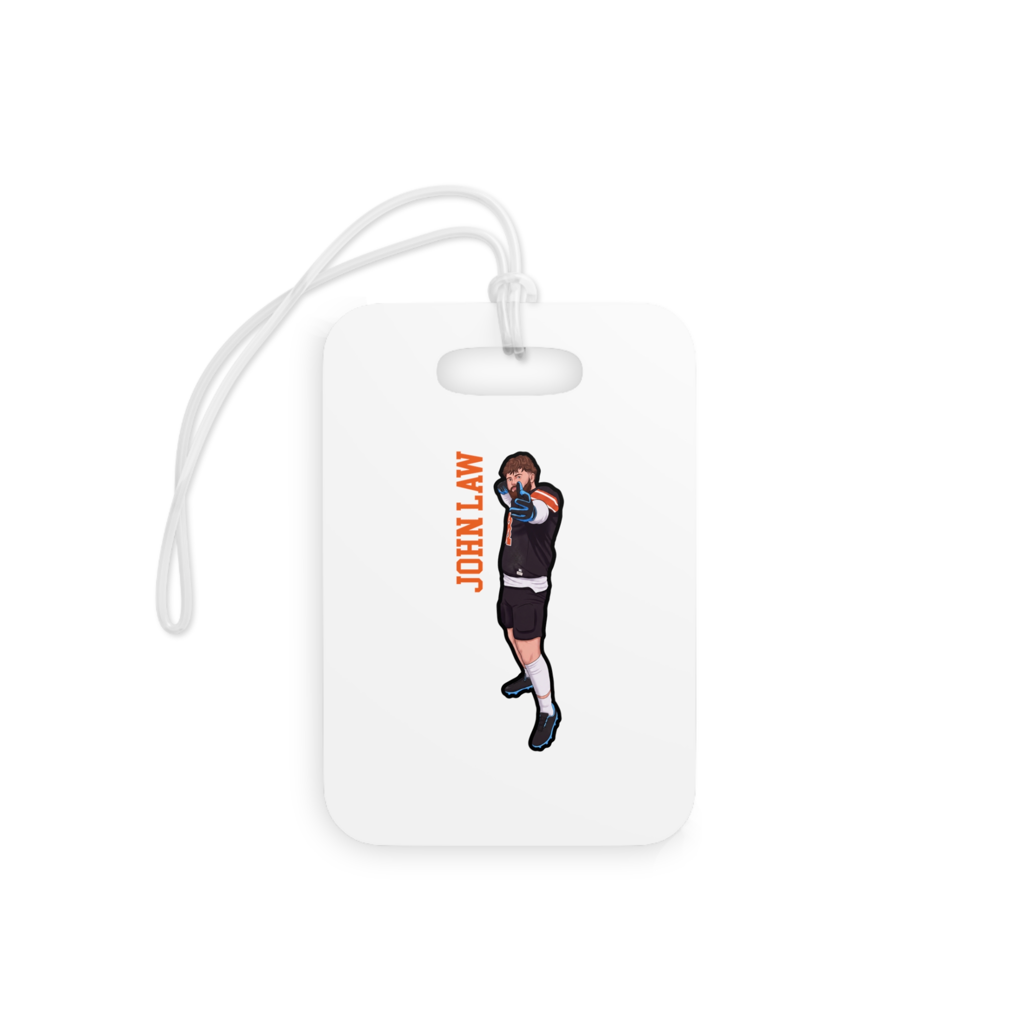 Bag Tag — character_name_vertical in Classic