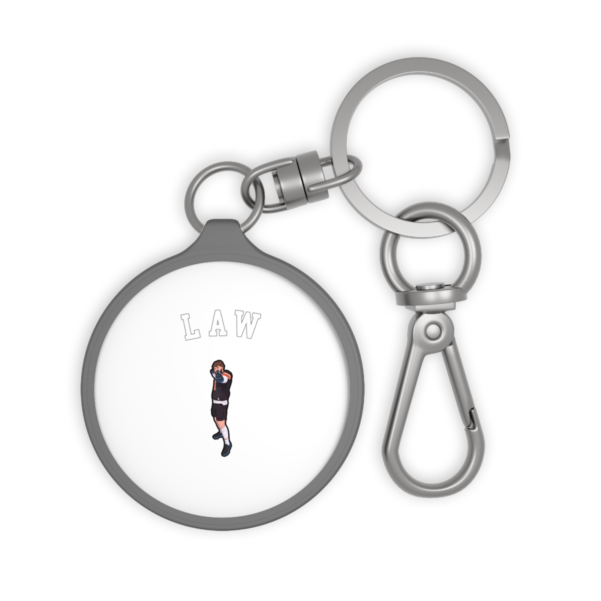 Keychain — character_shirsey_arch in Grey