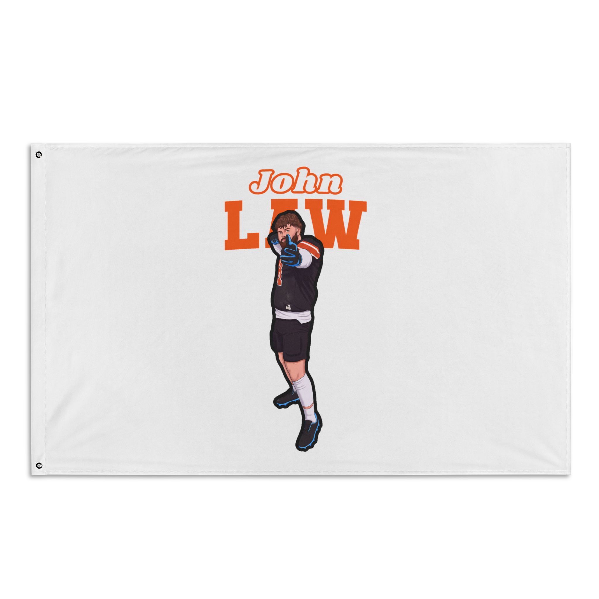Flag (35 × 56 in) — character_name_arch in Classic