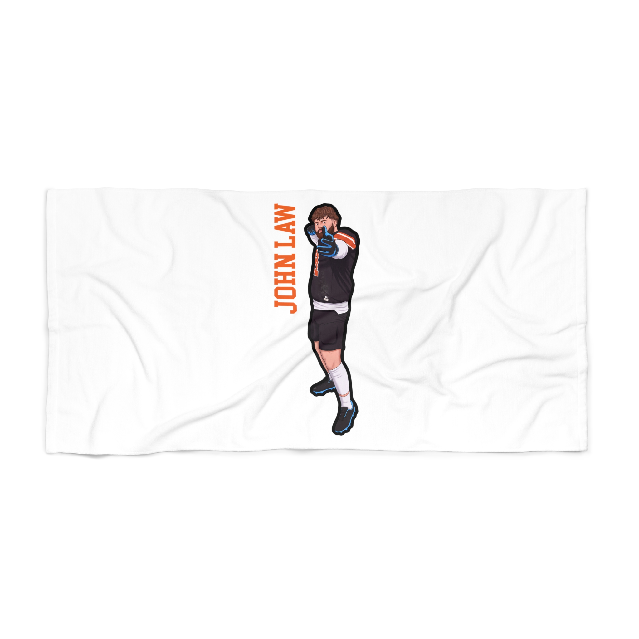 Beach Towel — character_name_vertical in Classic