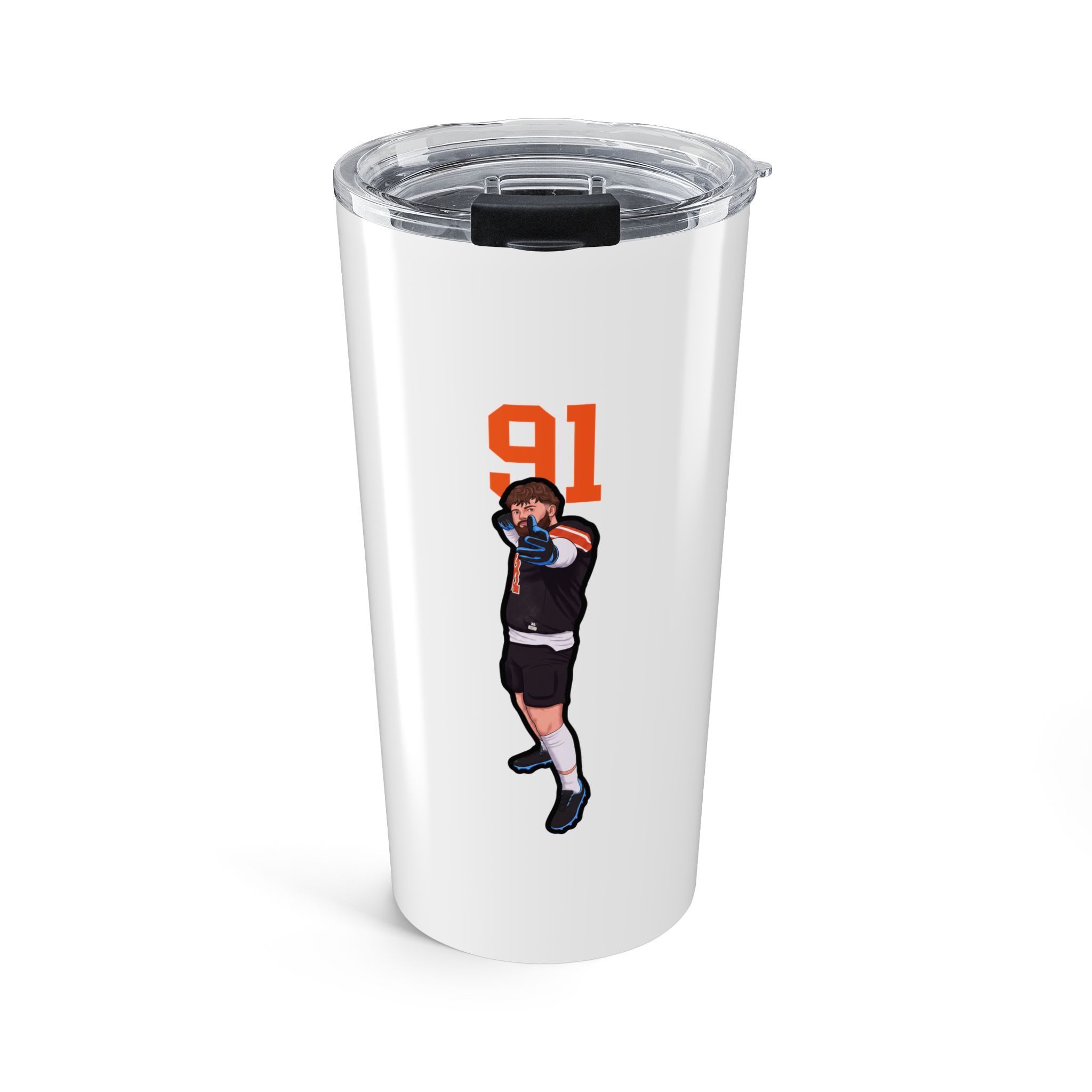 20oz Tumbler — character_number_top in Classic