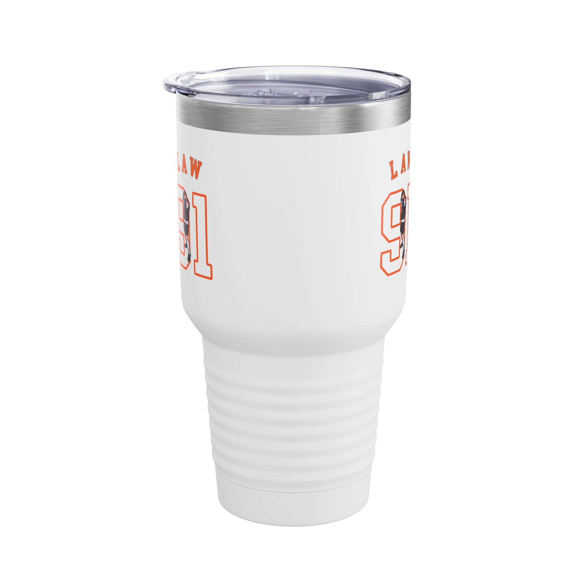30oz Tumbler — character_shirsey_arch in White